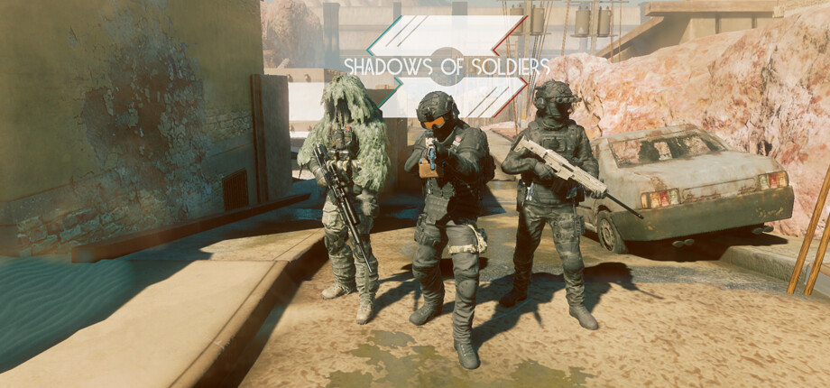 Game cover: Shadows of Soldiers