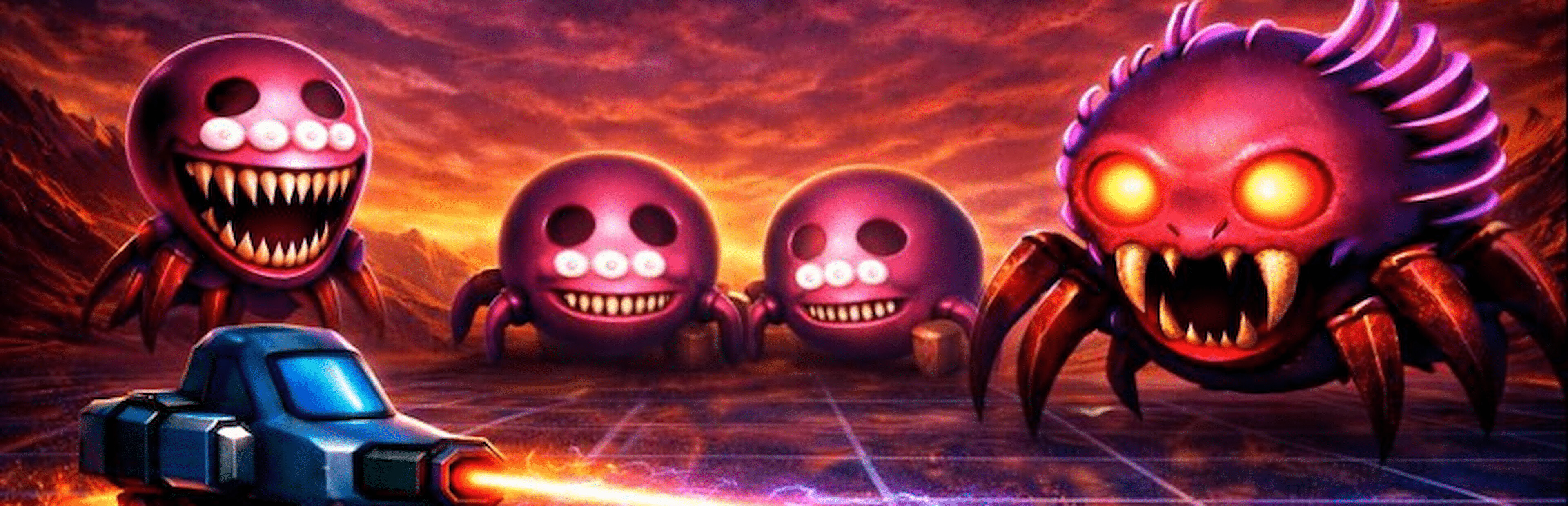 Game cover: Mega Trons Survivors