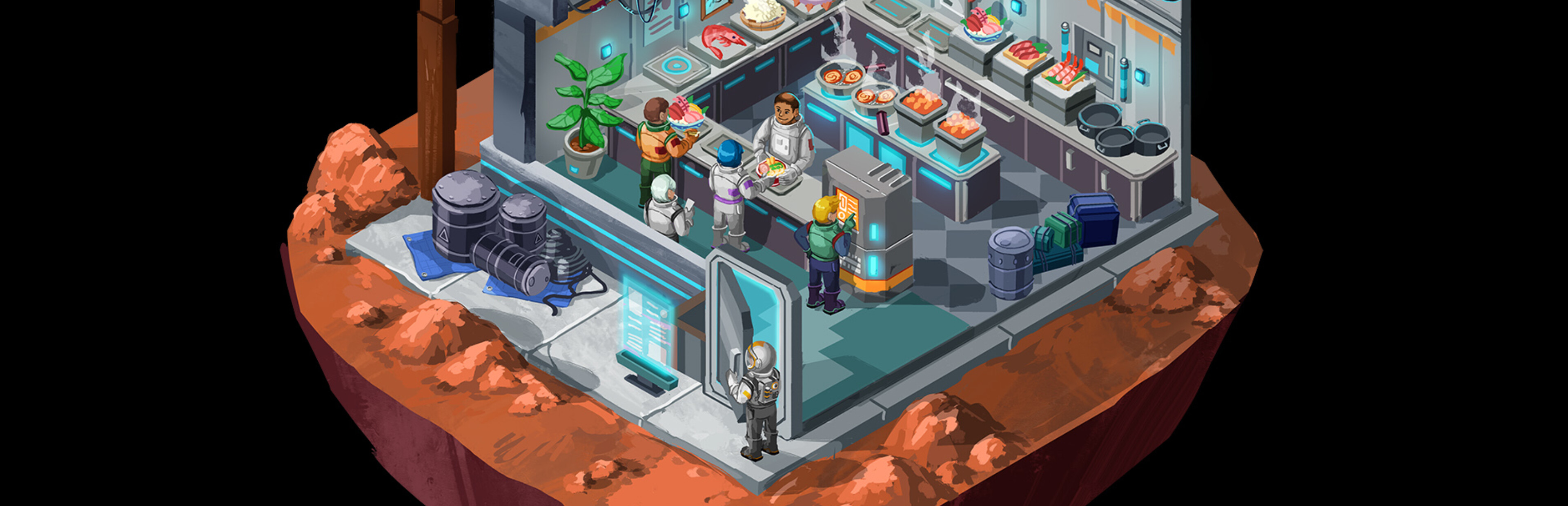 Game cover: Mars Base Alley