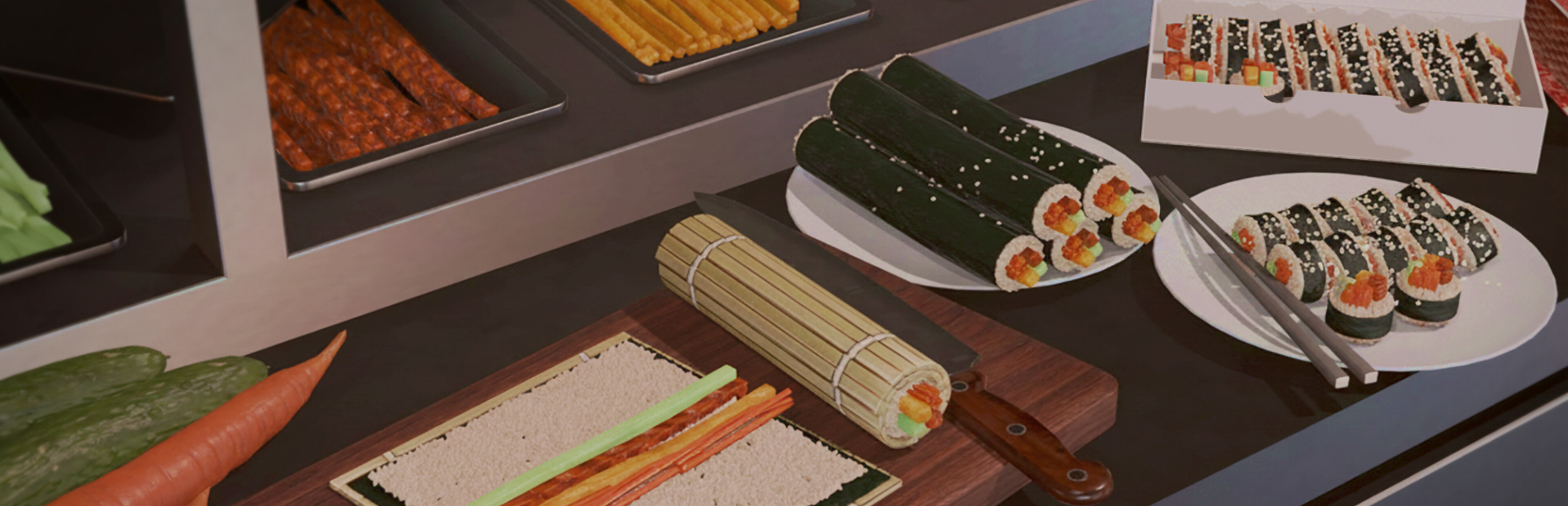 Game cover: Kimbap Heaven Simulator