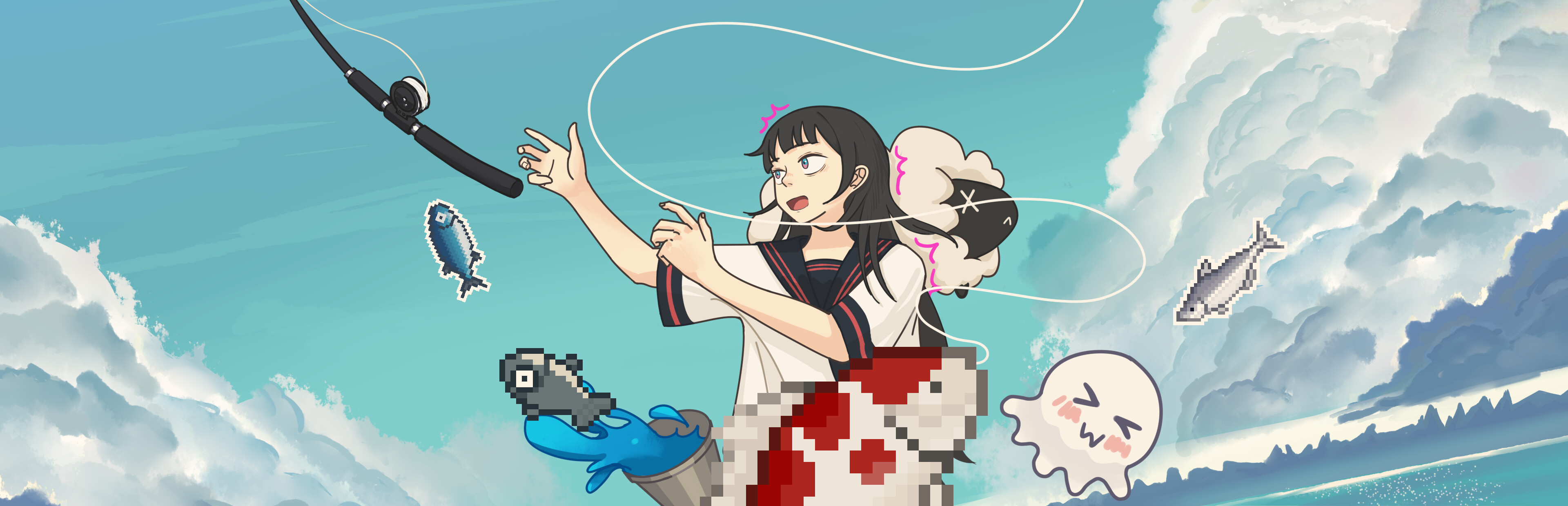 Game cover: Tiana's Fishing Diary