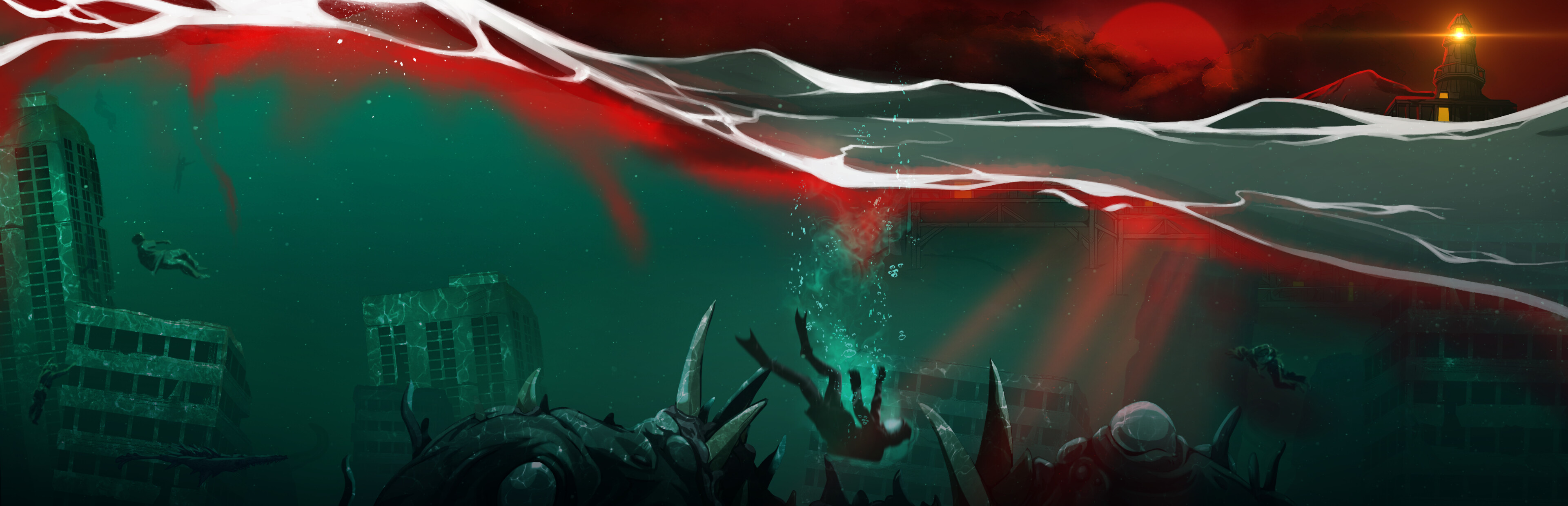 Game cover: Dive or Die: Children of Rain