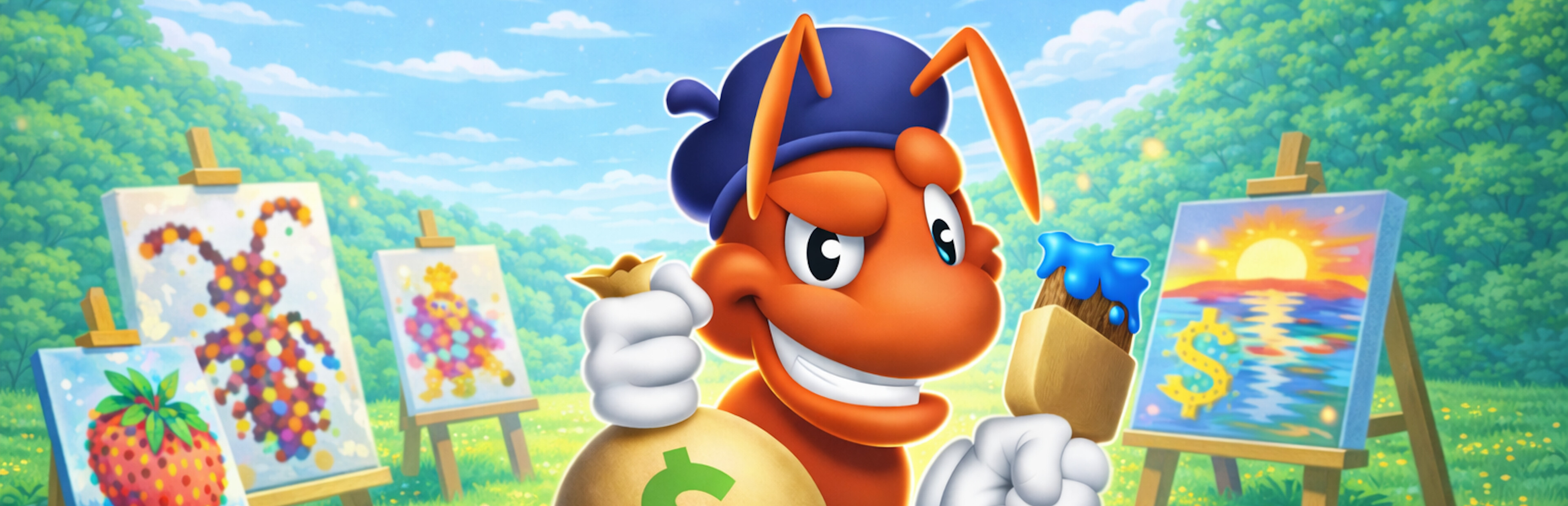 Game cover: Super Ant Art Tycoon