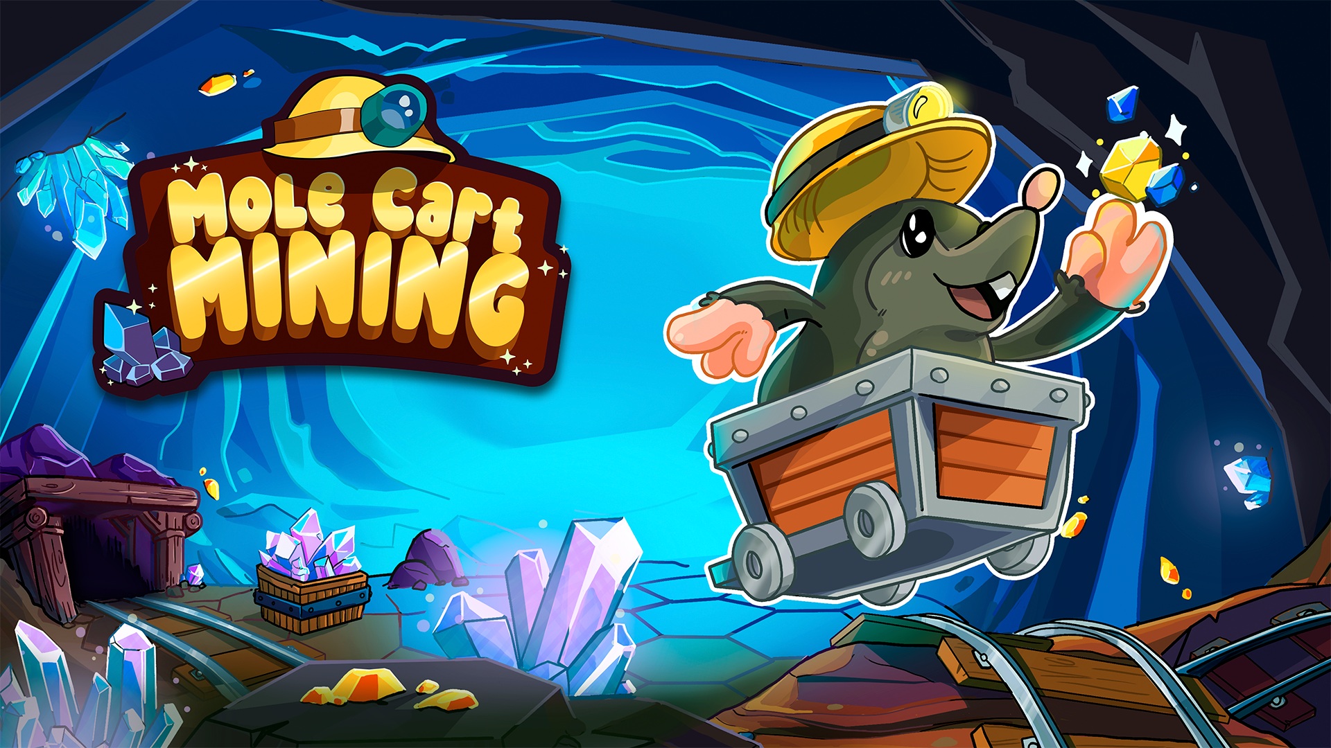 Game cover: Mole Cart Mining