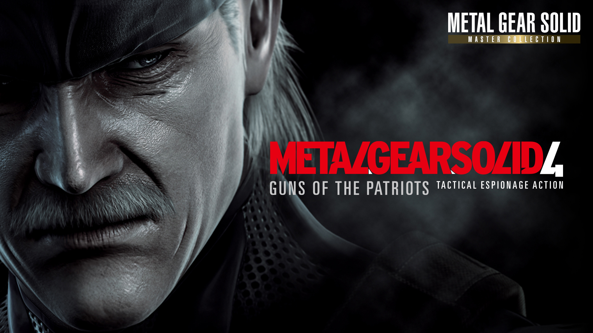 Game cover: Metal Gear Solid 4: Guns of the Patriots - Master Collection Version