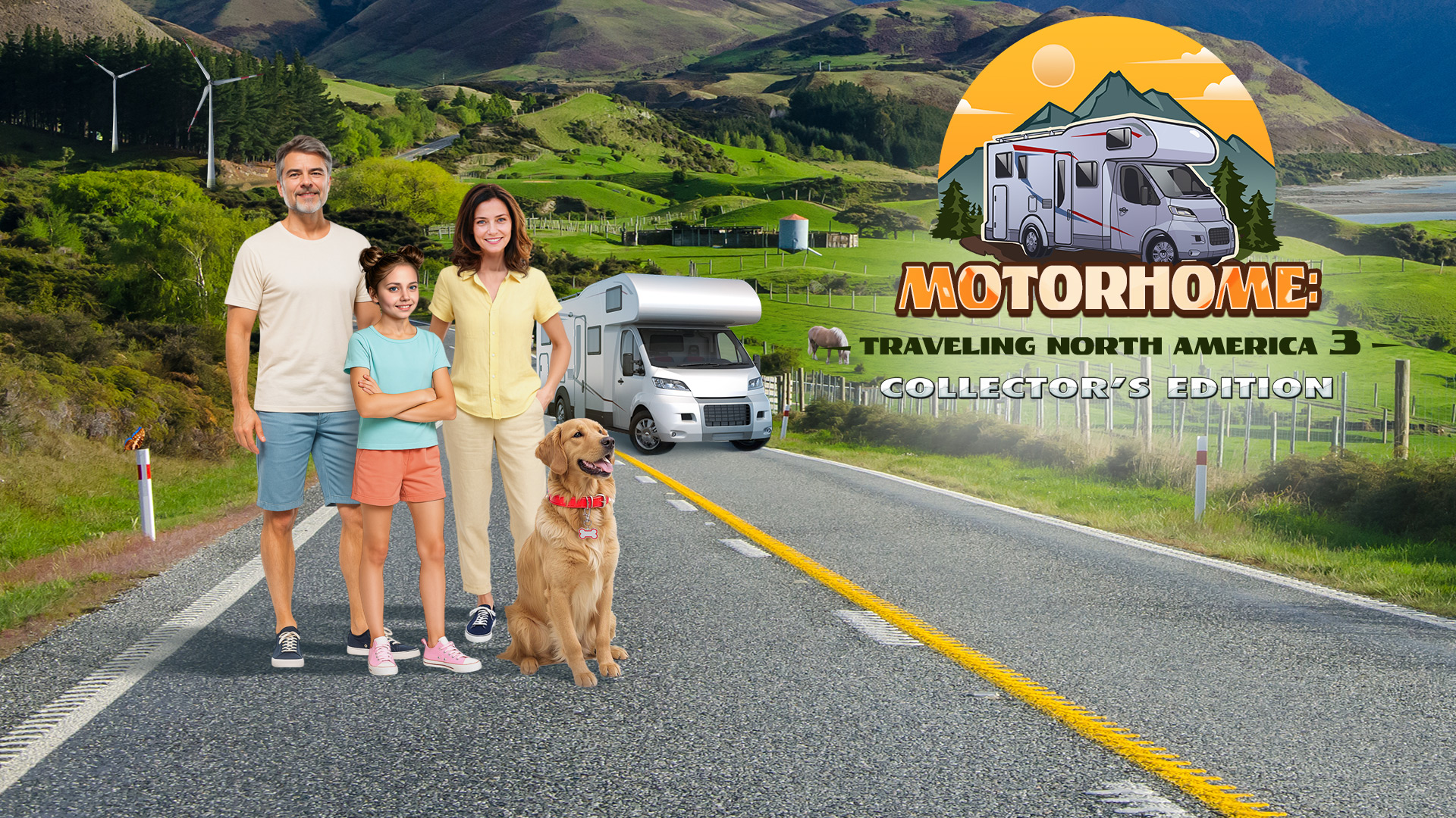 Game cover: Motorhome: Traveling North America 3 - Collector's Edition
