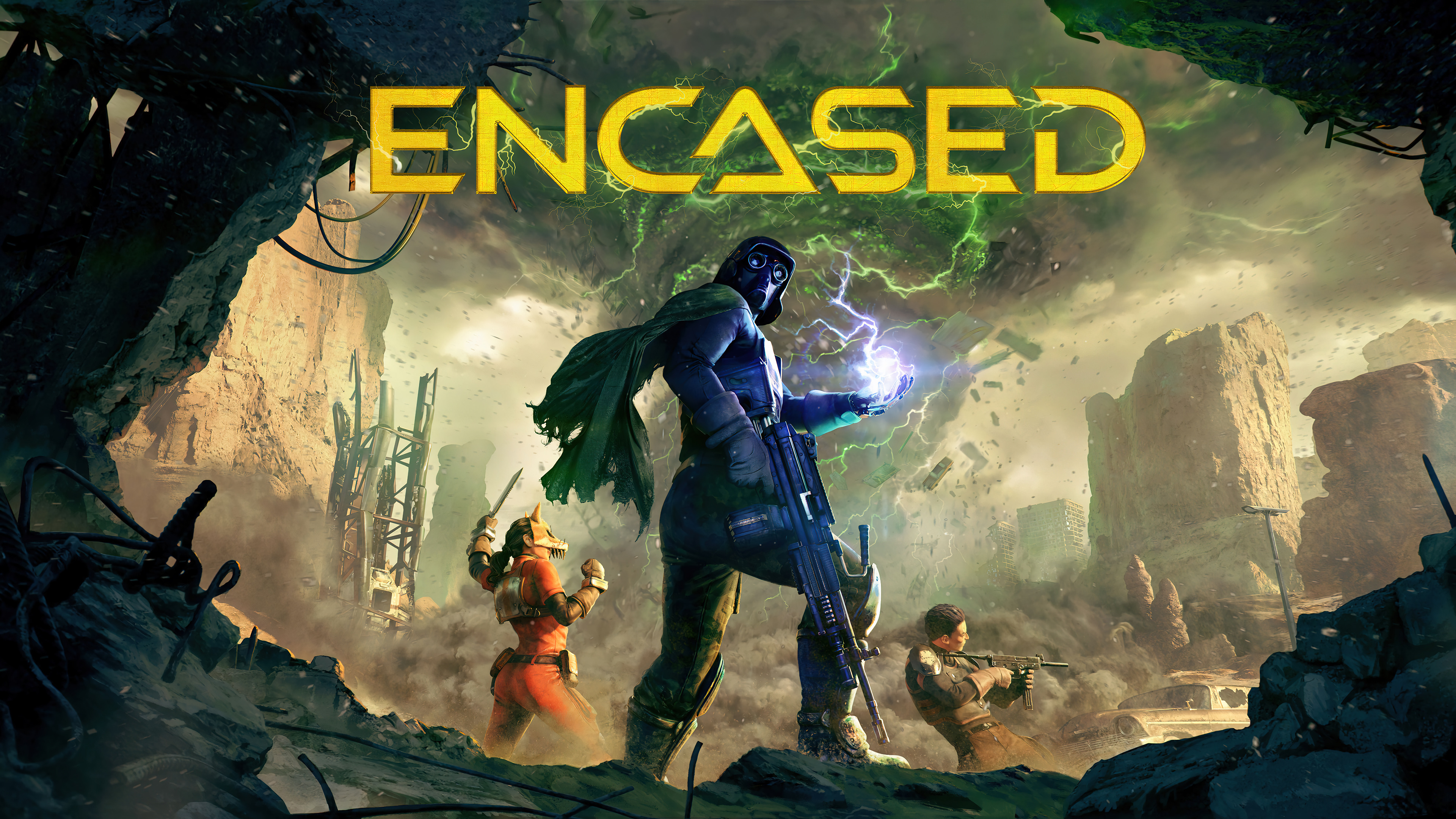 Game cover: Encased