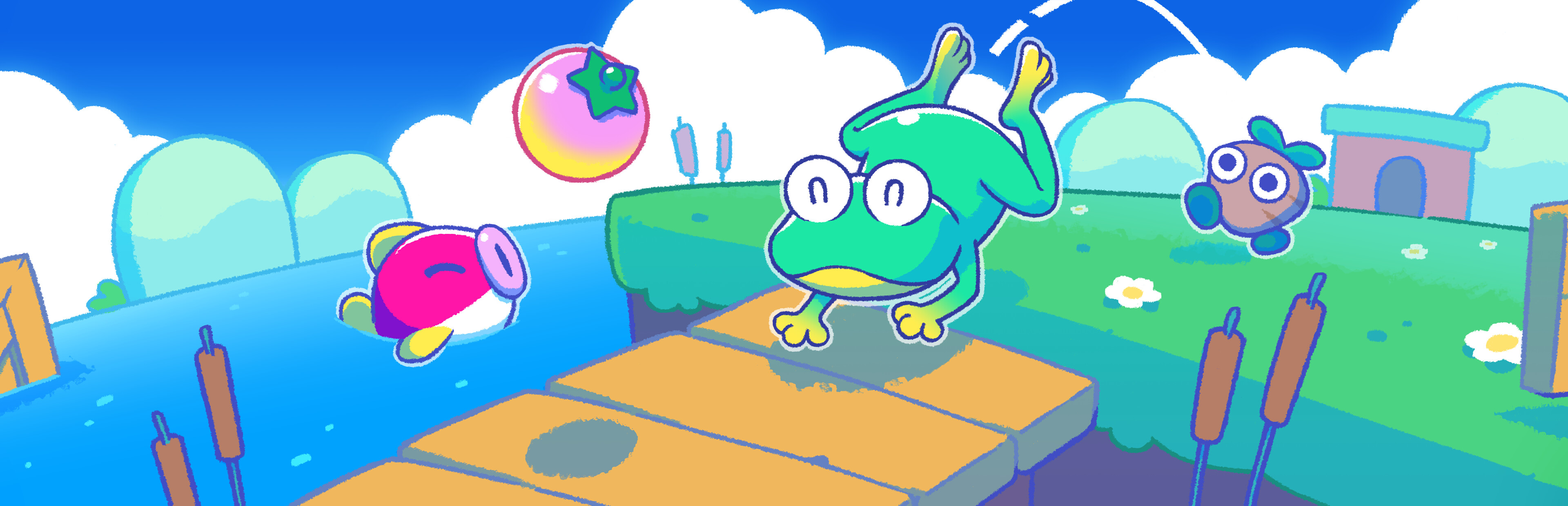Game cover: Bufo Jump