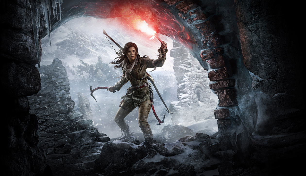 Game cover: Rise of the Tomb Raider