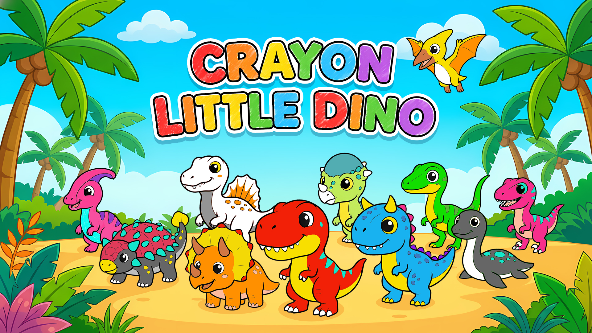Game cover: Crayon Little Dino