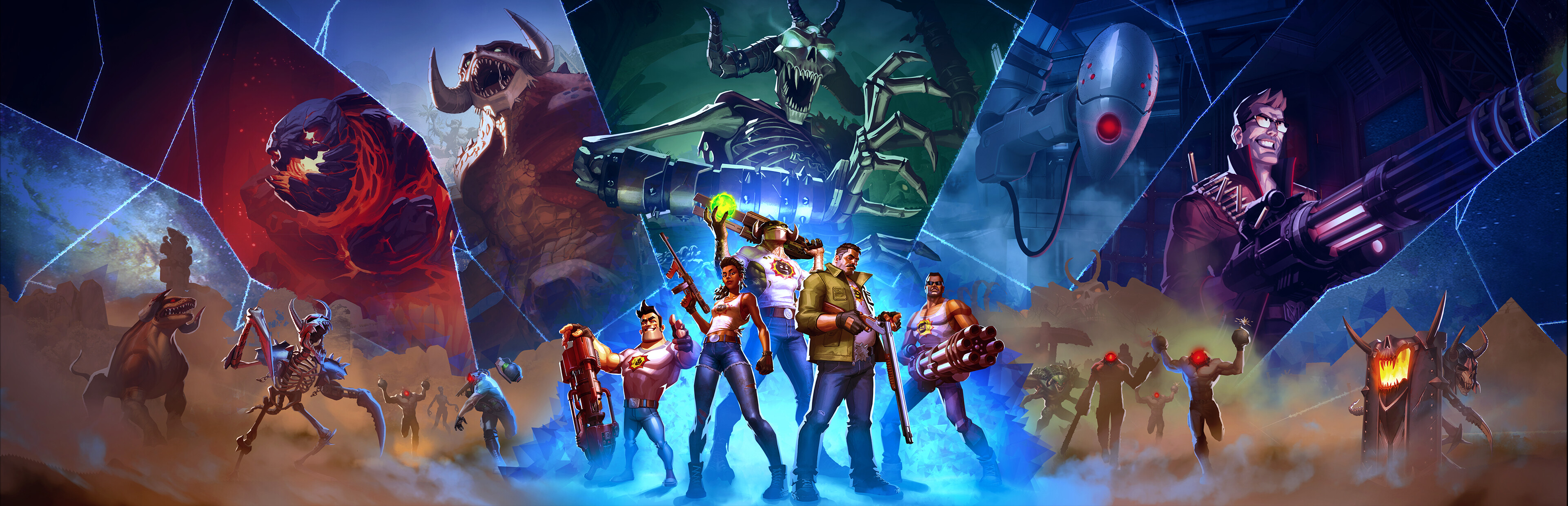 Game cover: Serious Sam: Shatterverse