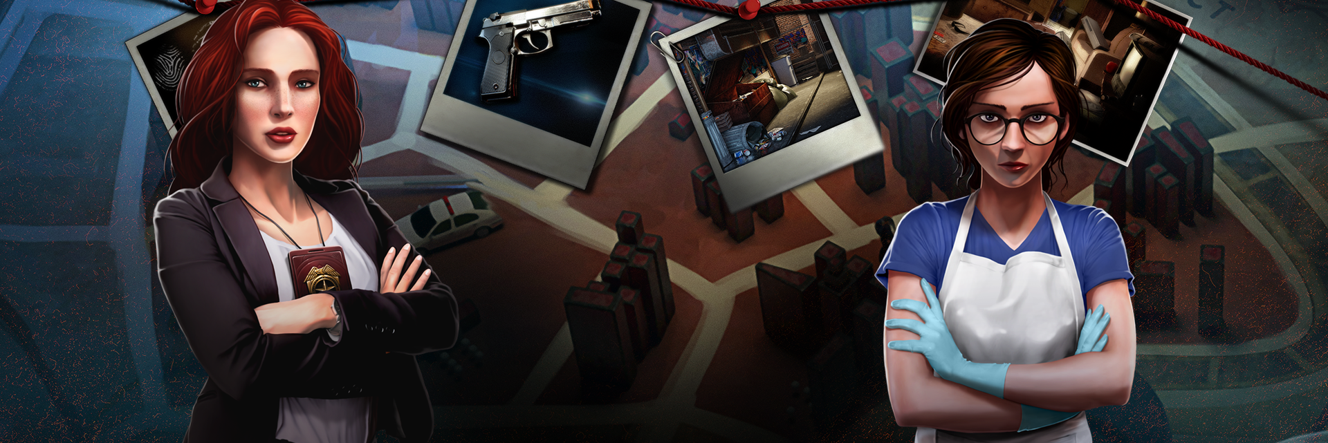 Game cover: Red Crimes: Hidden Murders