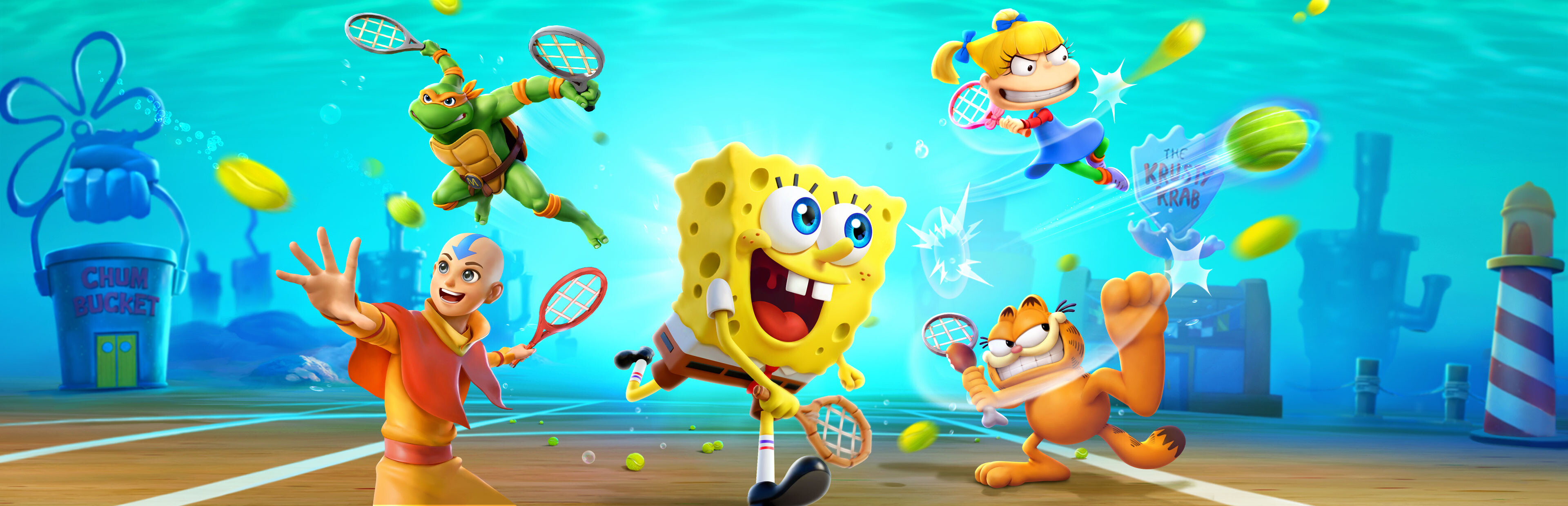 Game cover: Nickelodeon Extreme Tennis: Next!