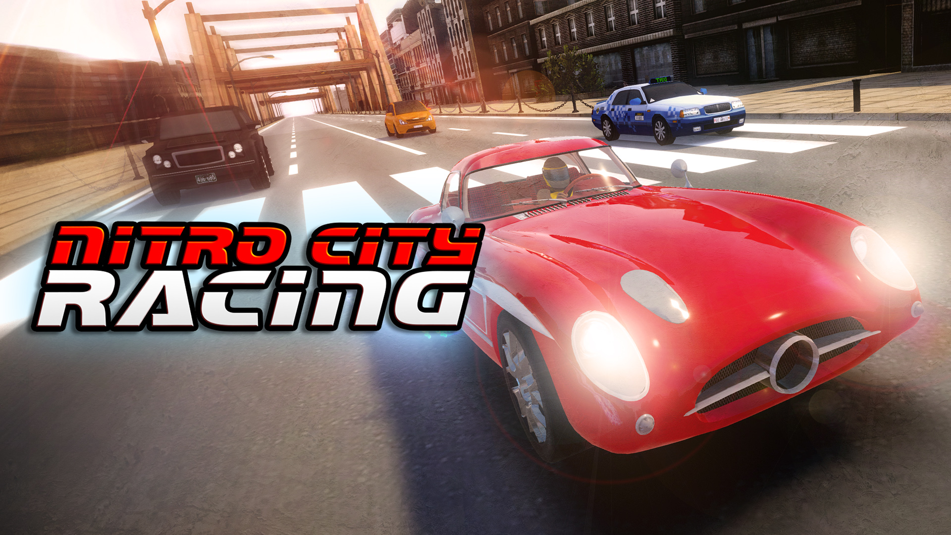 Game cover: Nitro City Racing