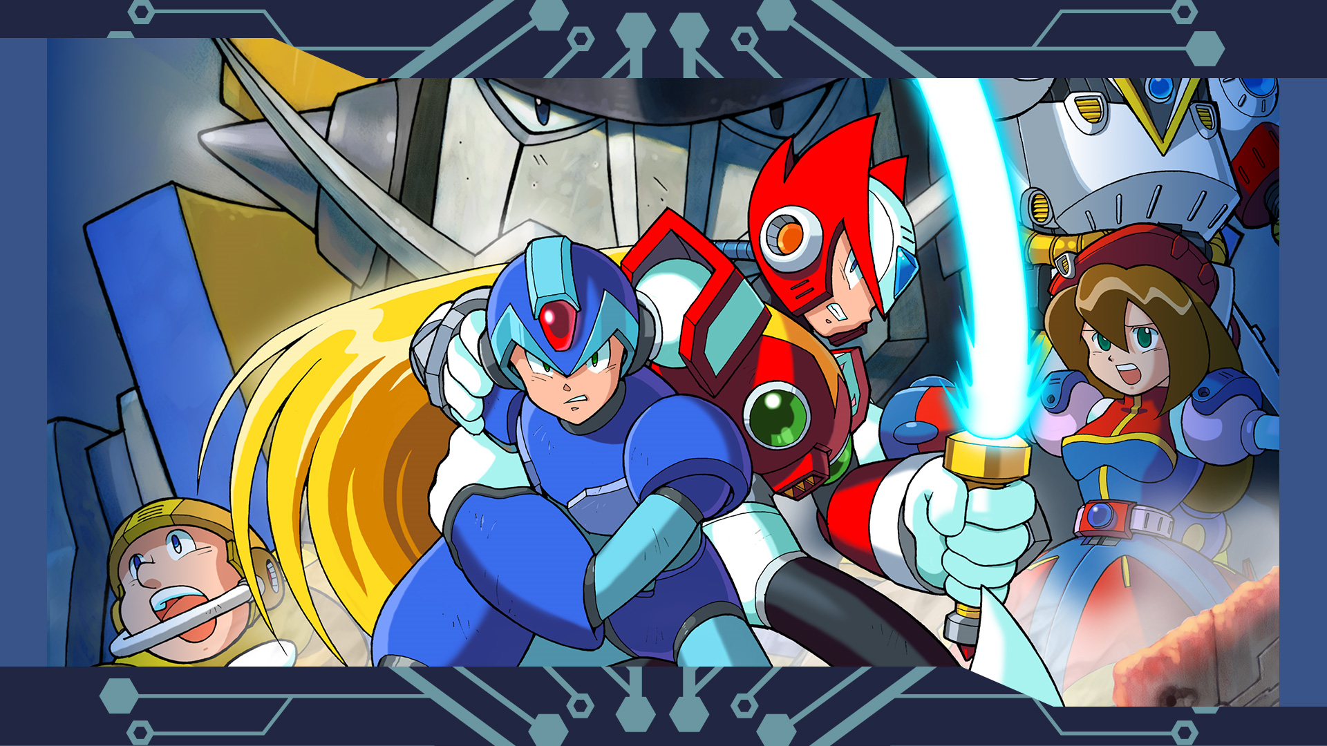 Game cover: Mega Man X4