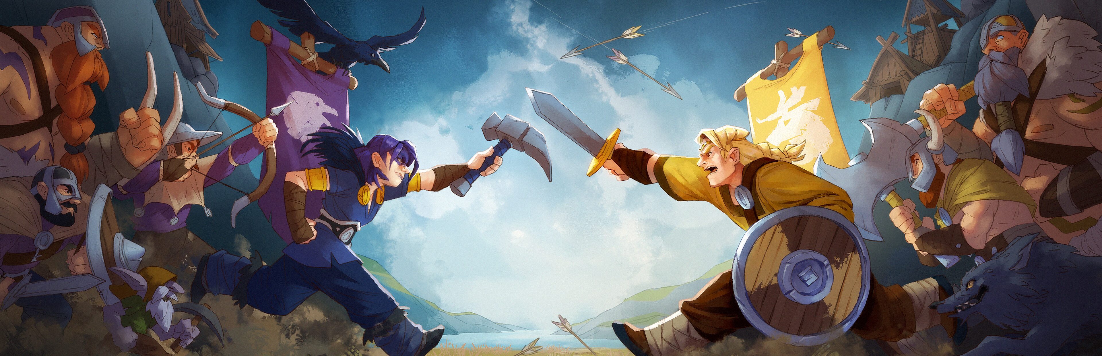 Game cover: Northgard Battlegrounds
