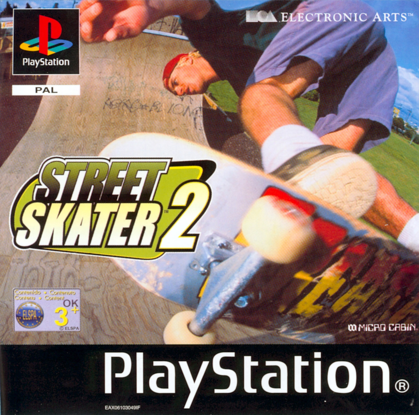 Game cover: Street Sk8er 2