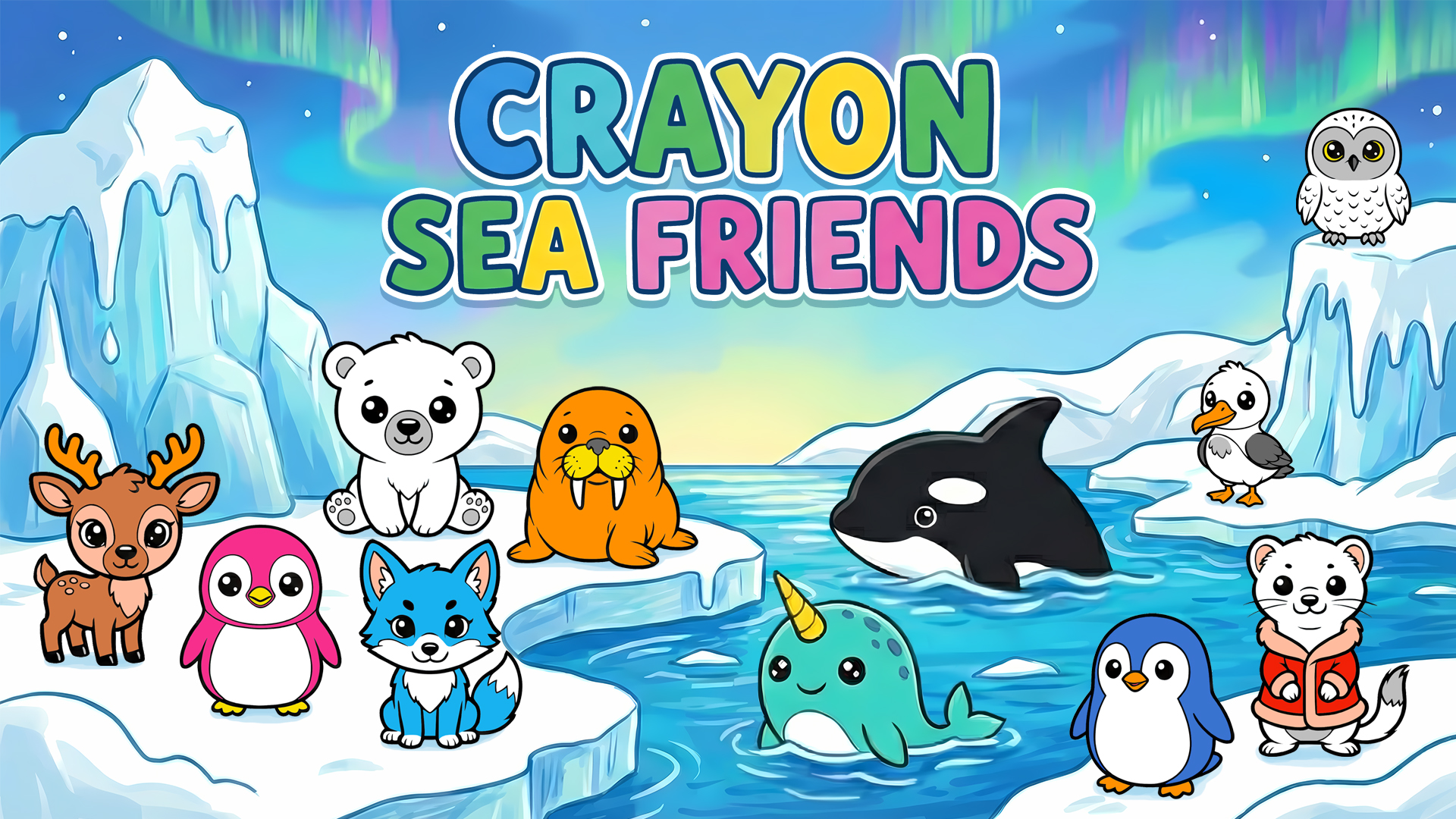 Game cover: Crayon Sea Friends
