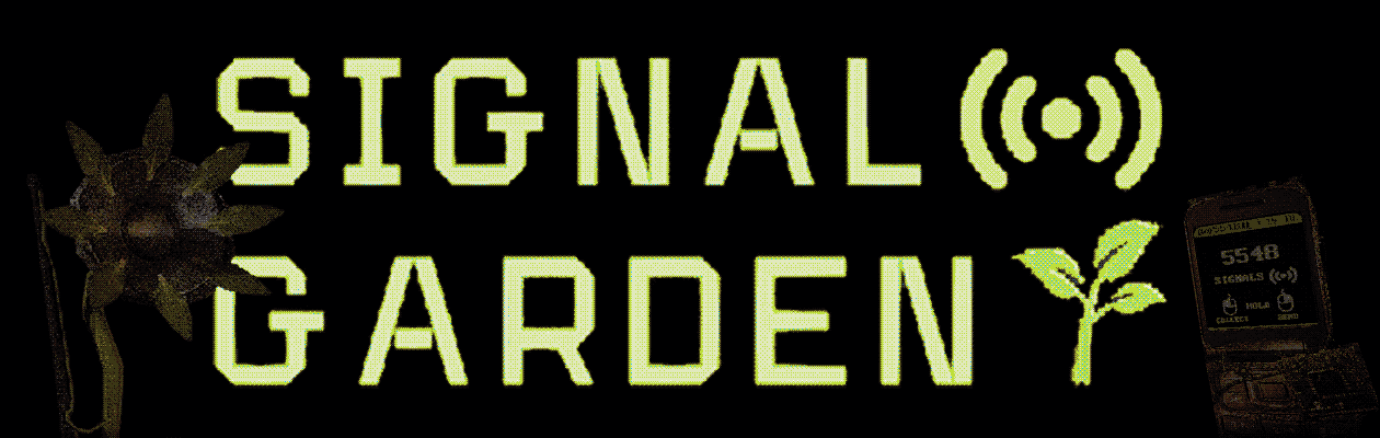 Game cover: Signal Garden
