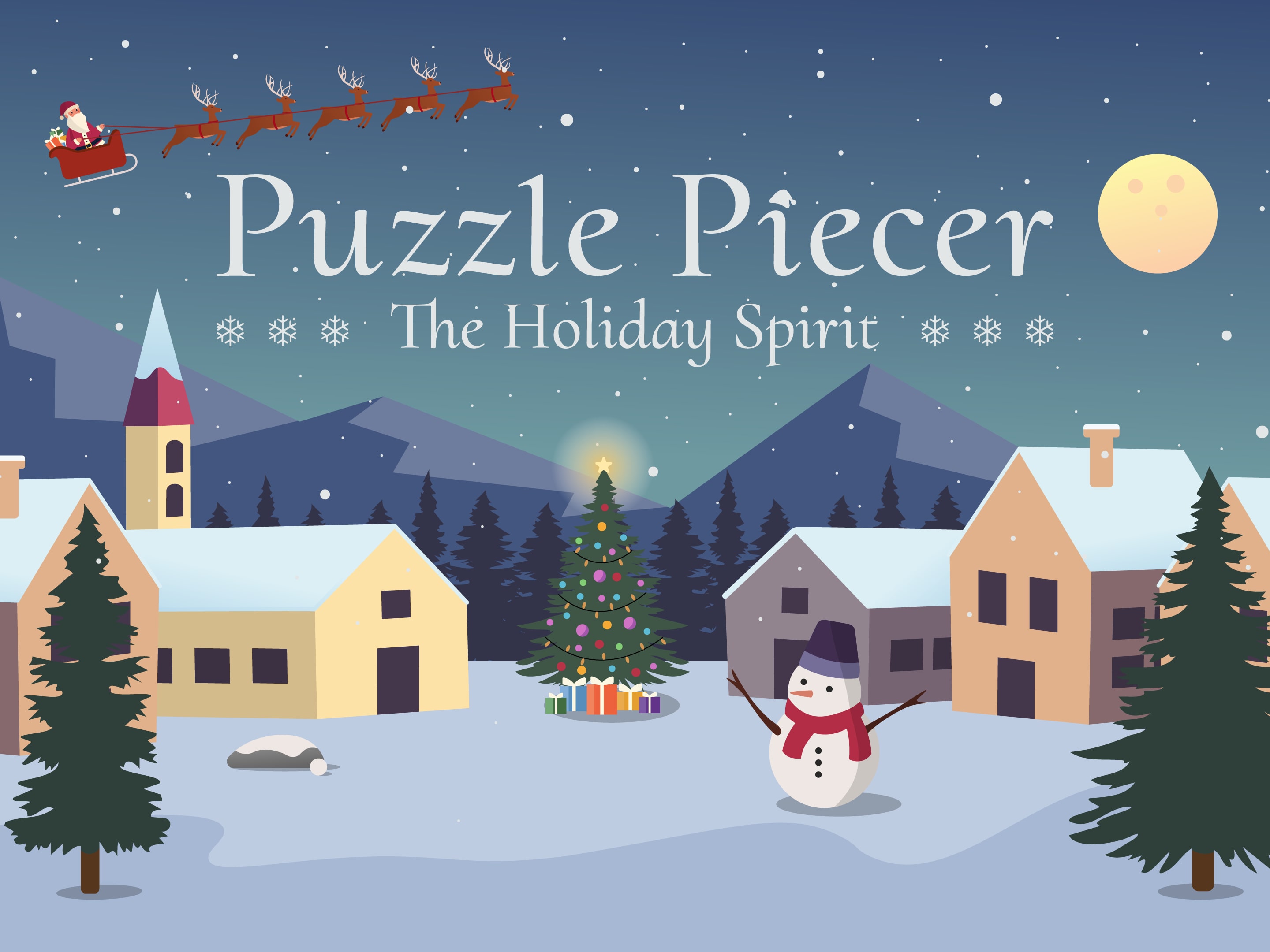 Game cover: Puzzle Piecer: The Holiday Spirit
