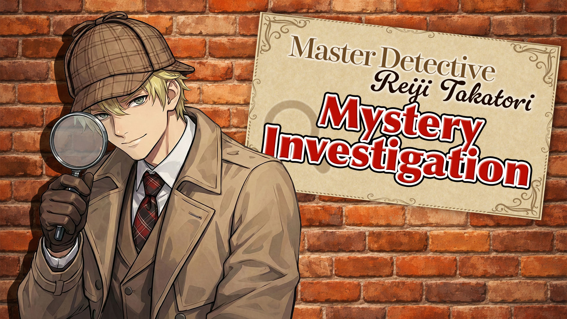 Game cover: Master Detective Reiji Takatori: Mystery Investigation
