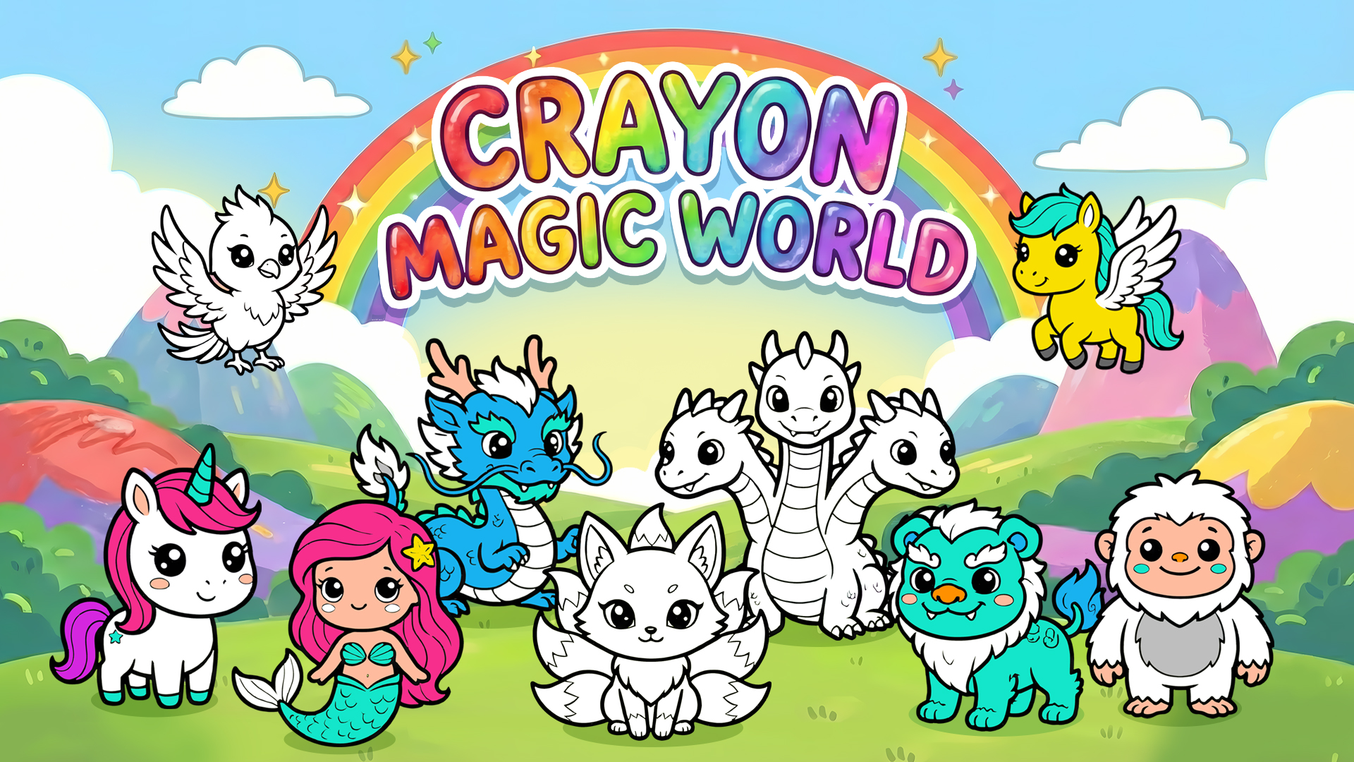 Game cover: Crayon Magic World