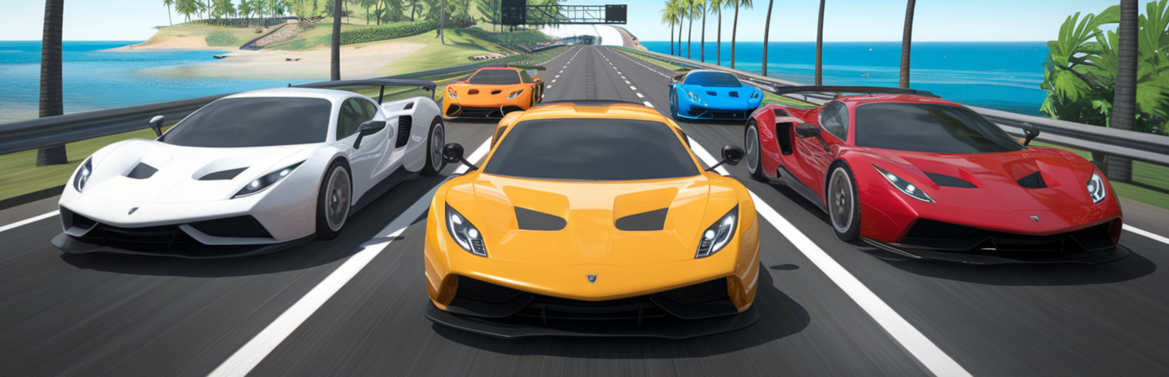 Game cover: Rival Roads Car Racing