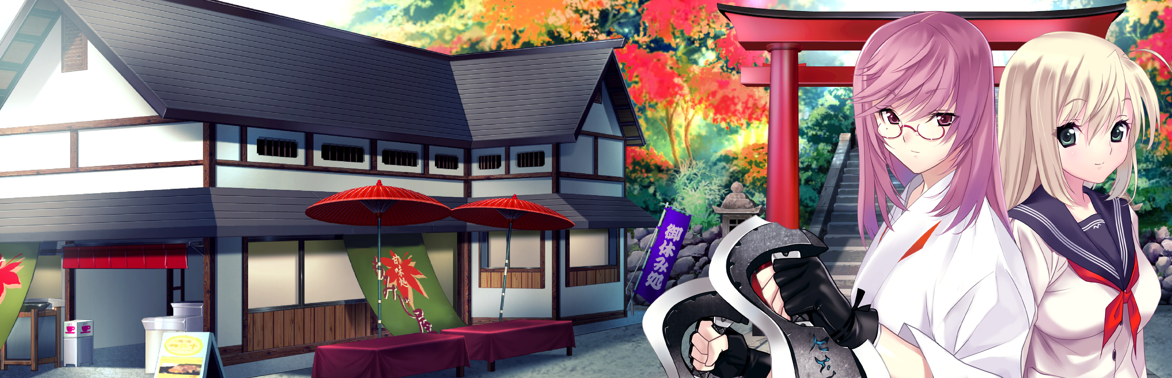 Game cover: Miko no Kanata: Curious Tales from Oguni Shrine - Zero