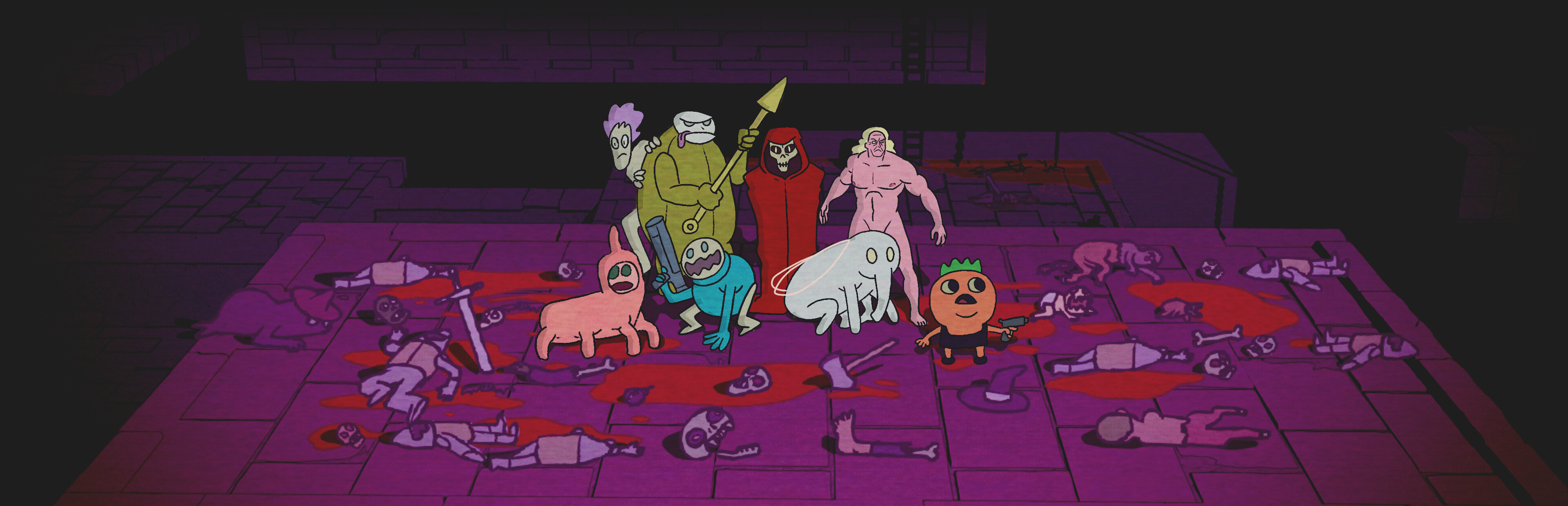 Game cover: Blood Dungeon