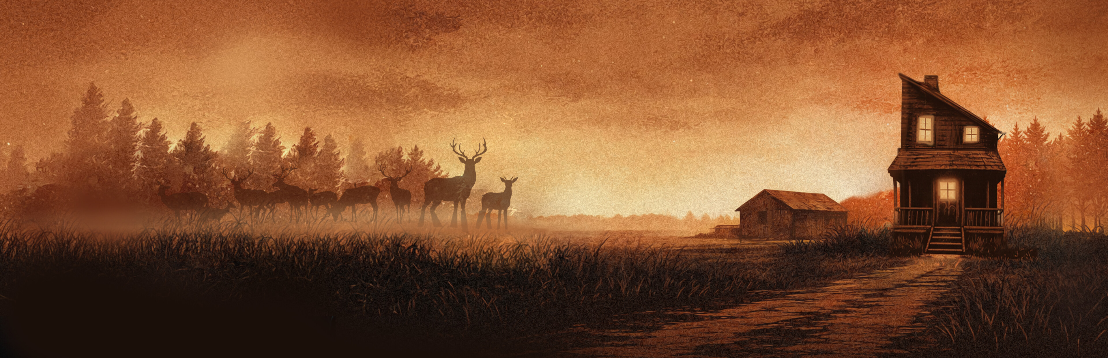 Game cover: Creepy Shift: Deer Farm