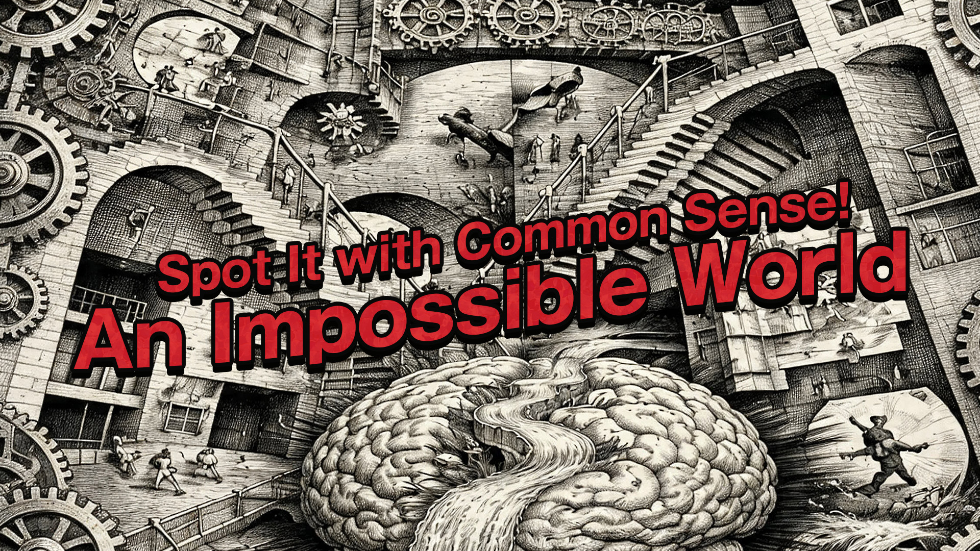 Game cover: Spot the Impossible with Common Sense!