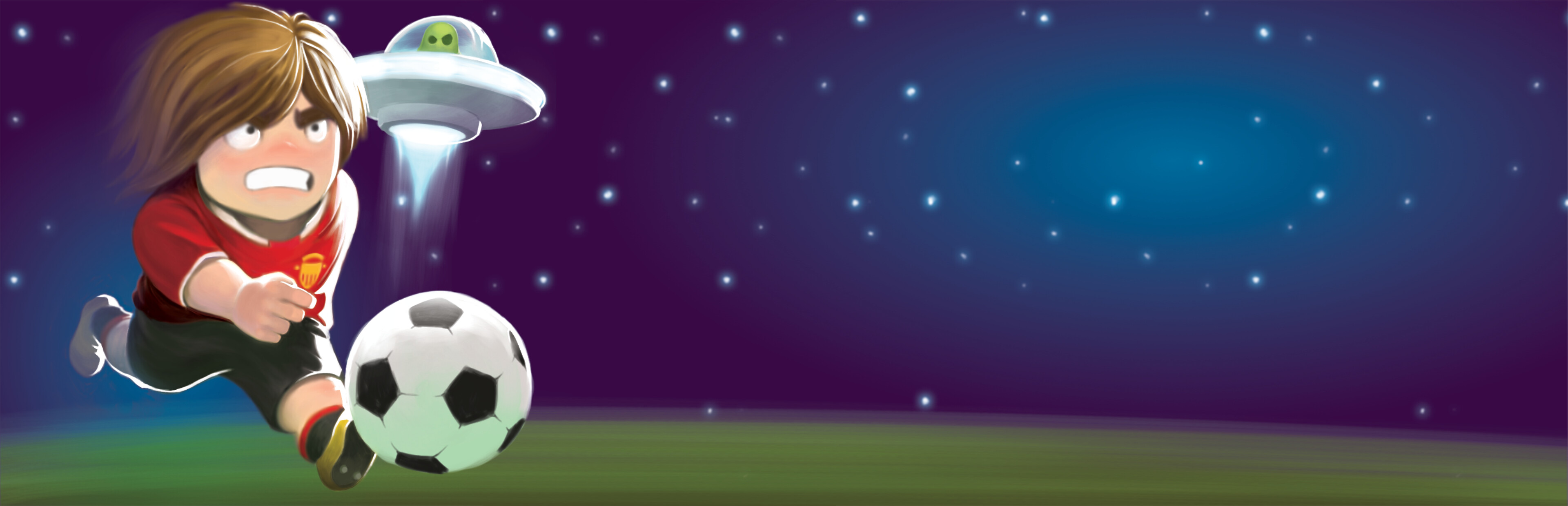 Game cover: Soccerboy vs. Aliens