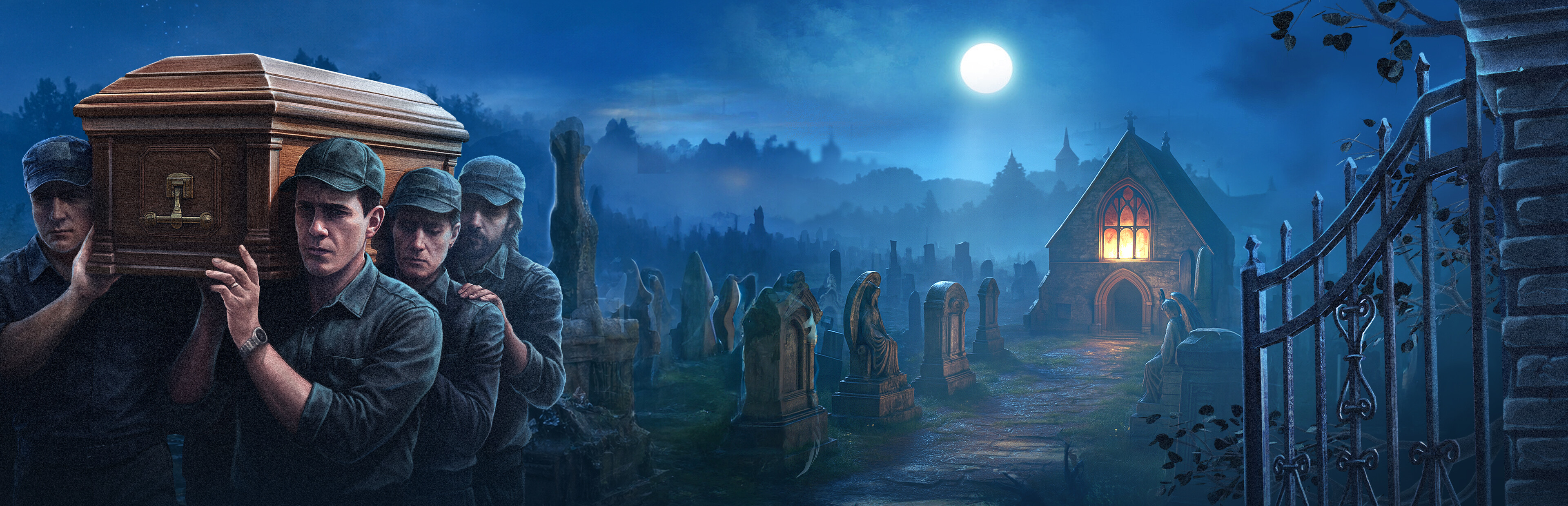 Game cover: Cemetery Simulator