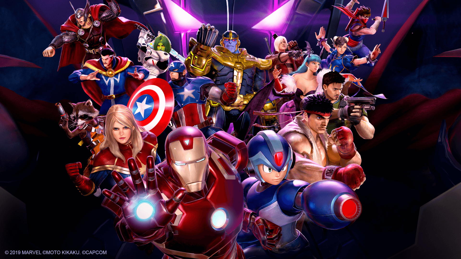 Game cover Marvel vs. Capcom: Infinite