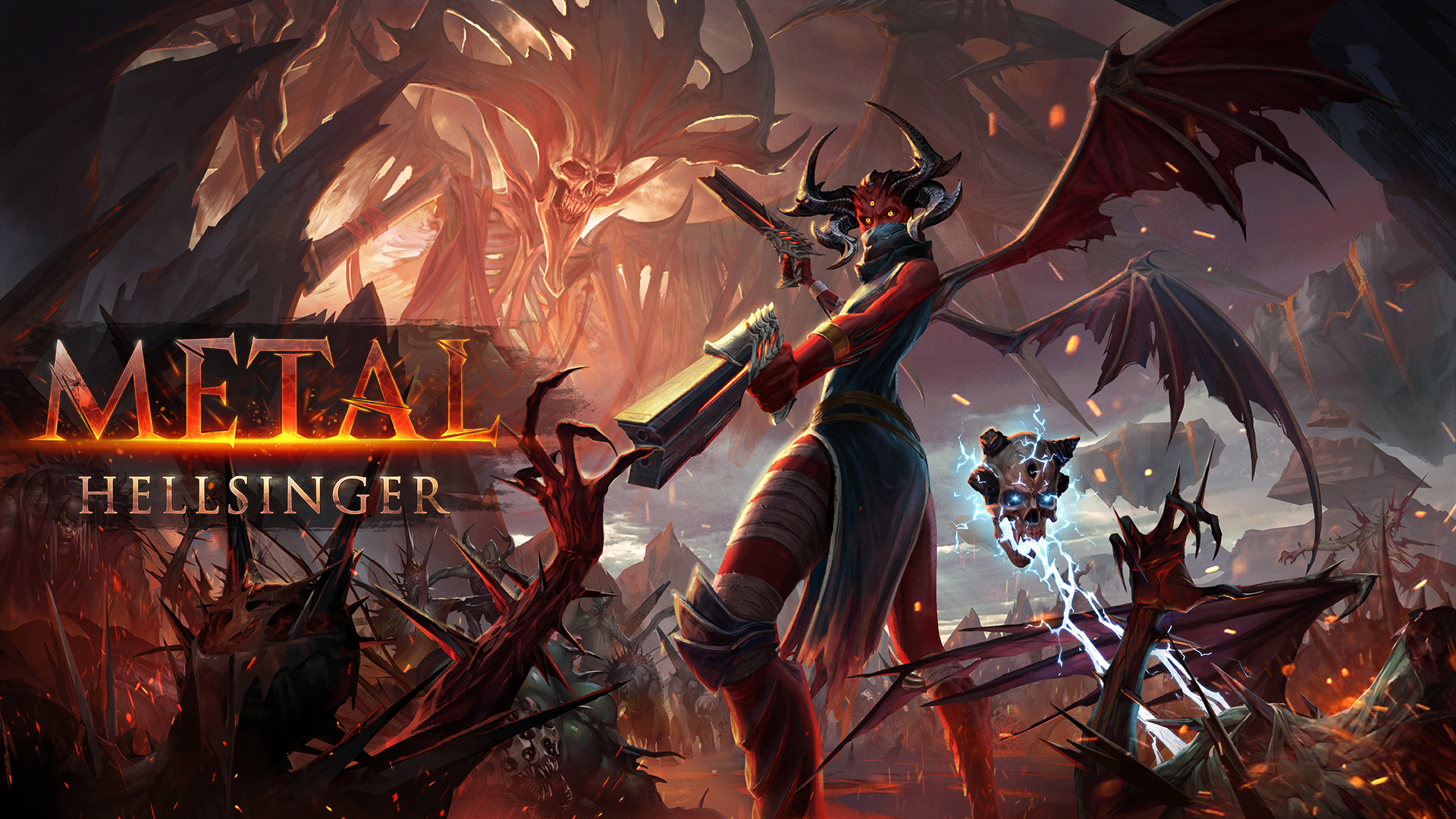 Game cover Metal: Hellsinger