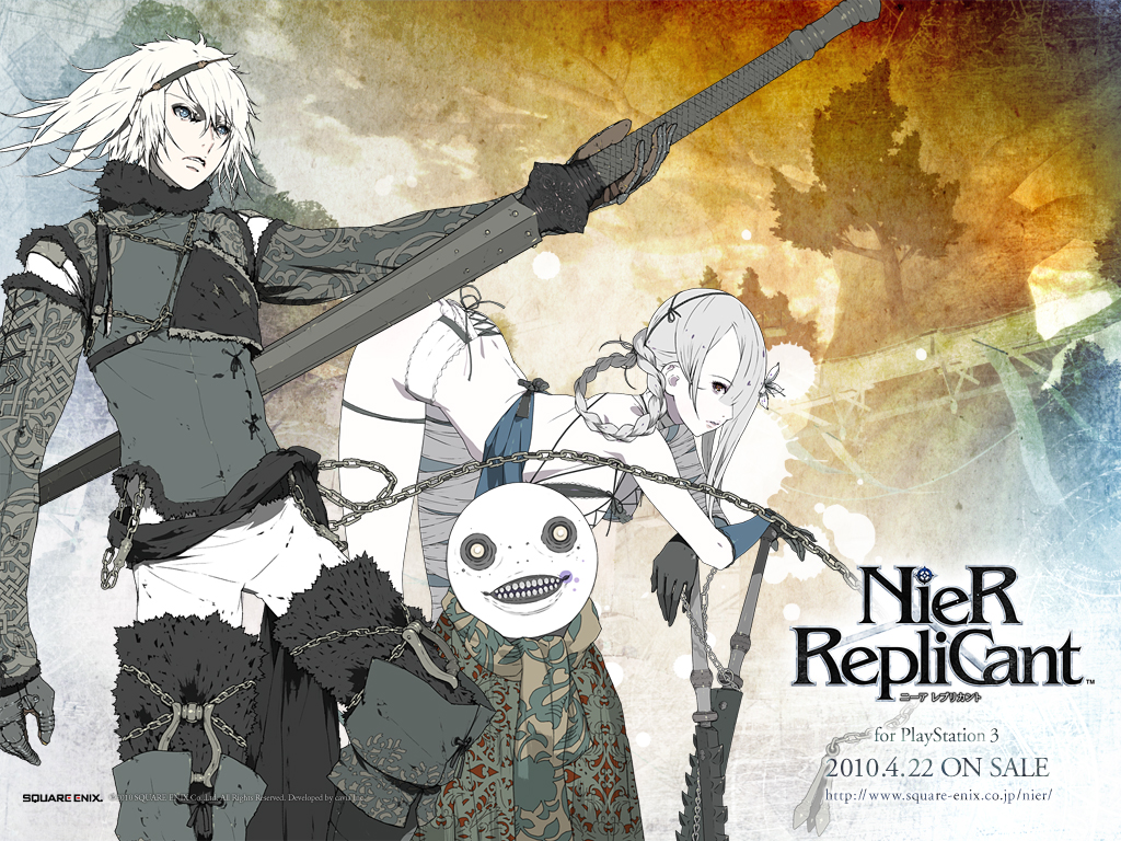 Nier: Replicant - 3D Cover Art Remake by Rarithlynx on DeviantArt