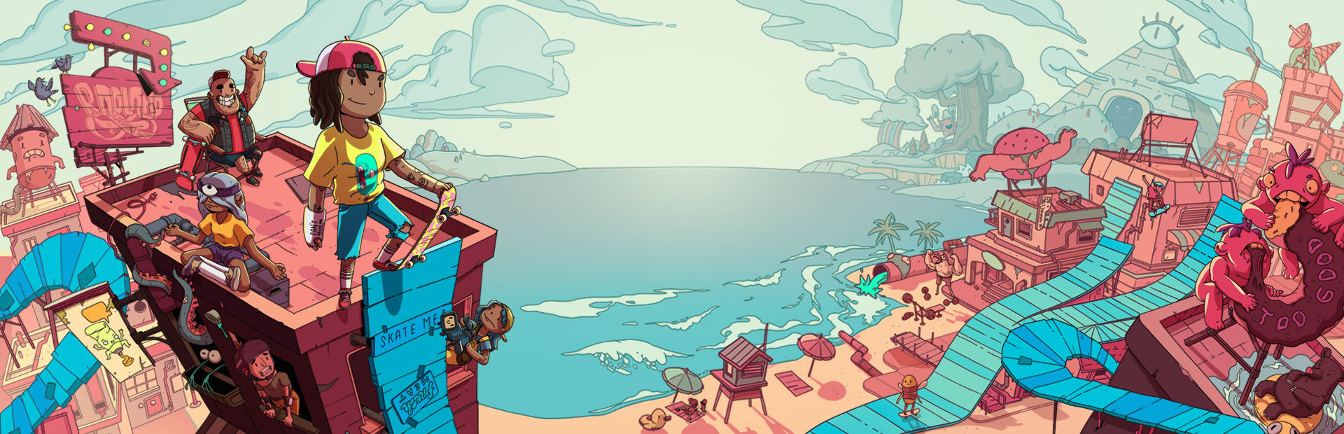 Game cover OlliOlli World