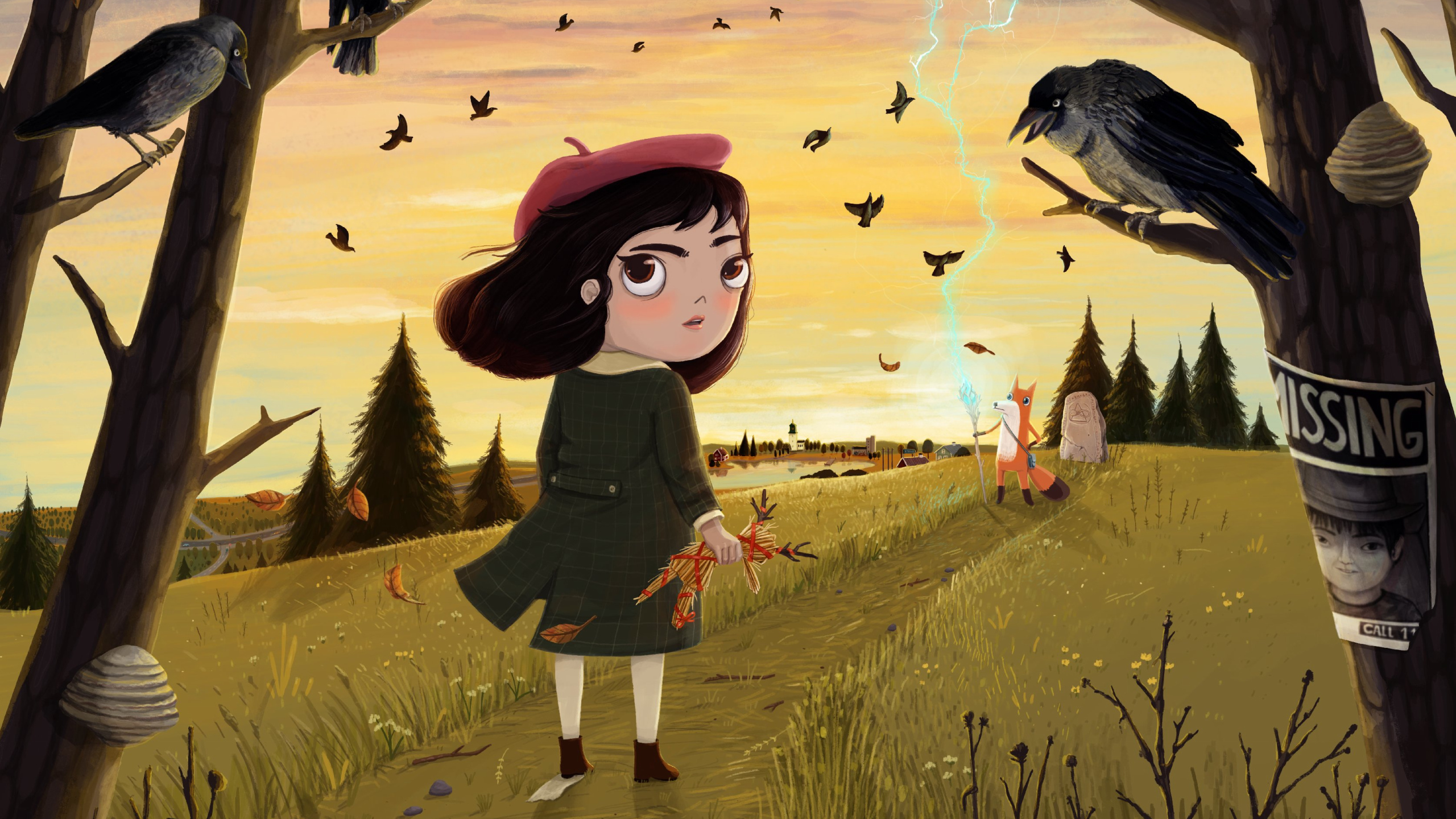 Game cover Little Misfortune