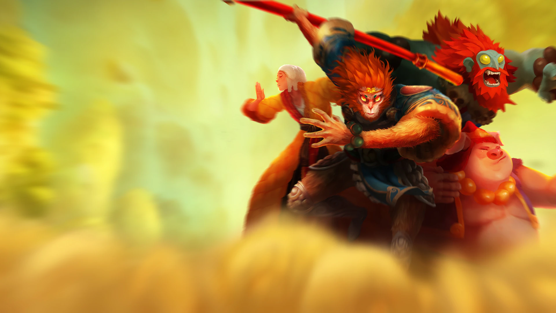 Game cover Unruly Heroes