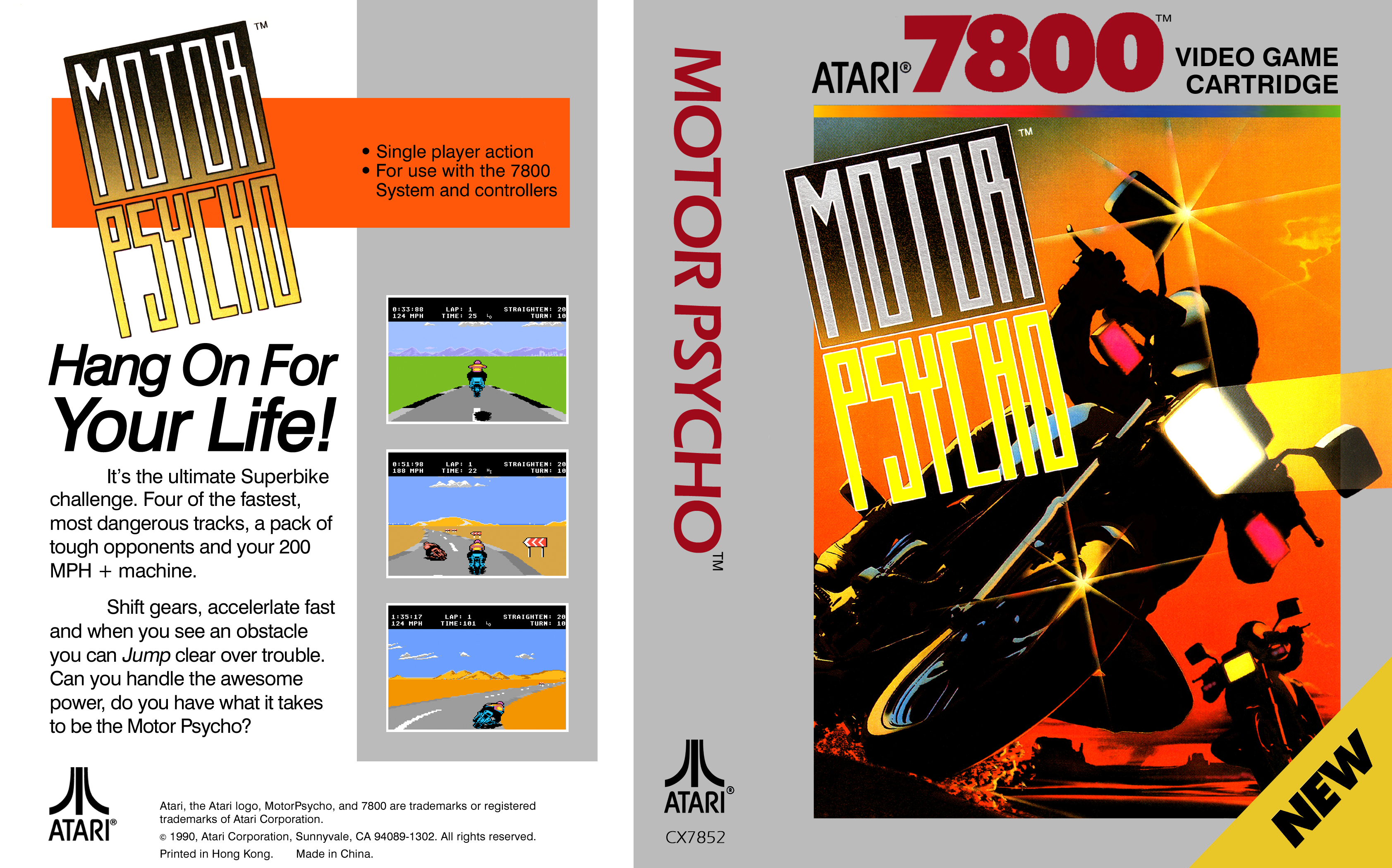 Game cover: Motor Psycho