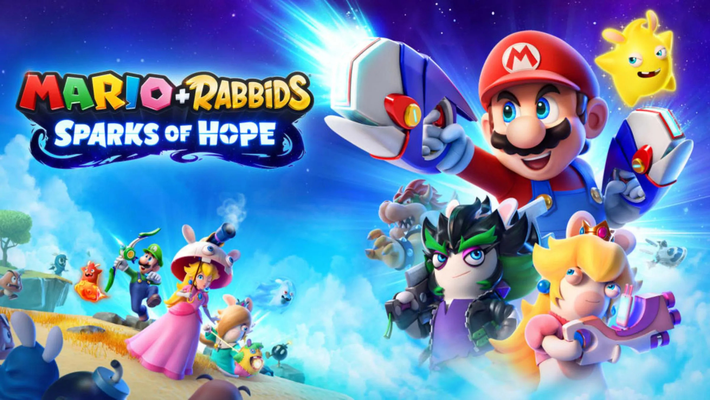 Game cover Mario + Rabbids Sparks of Hope