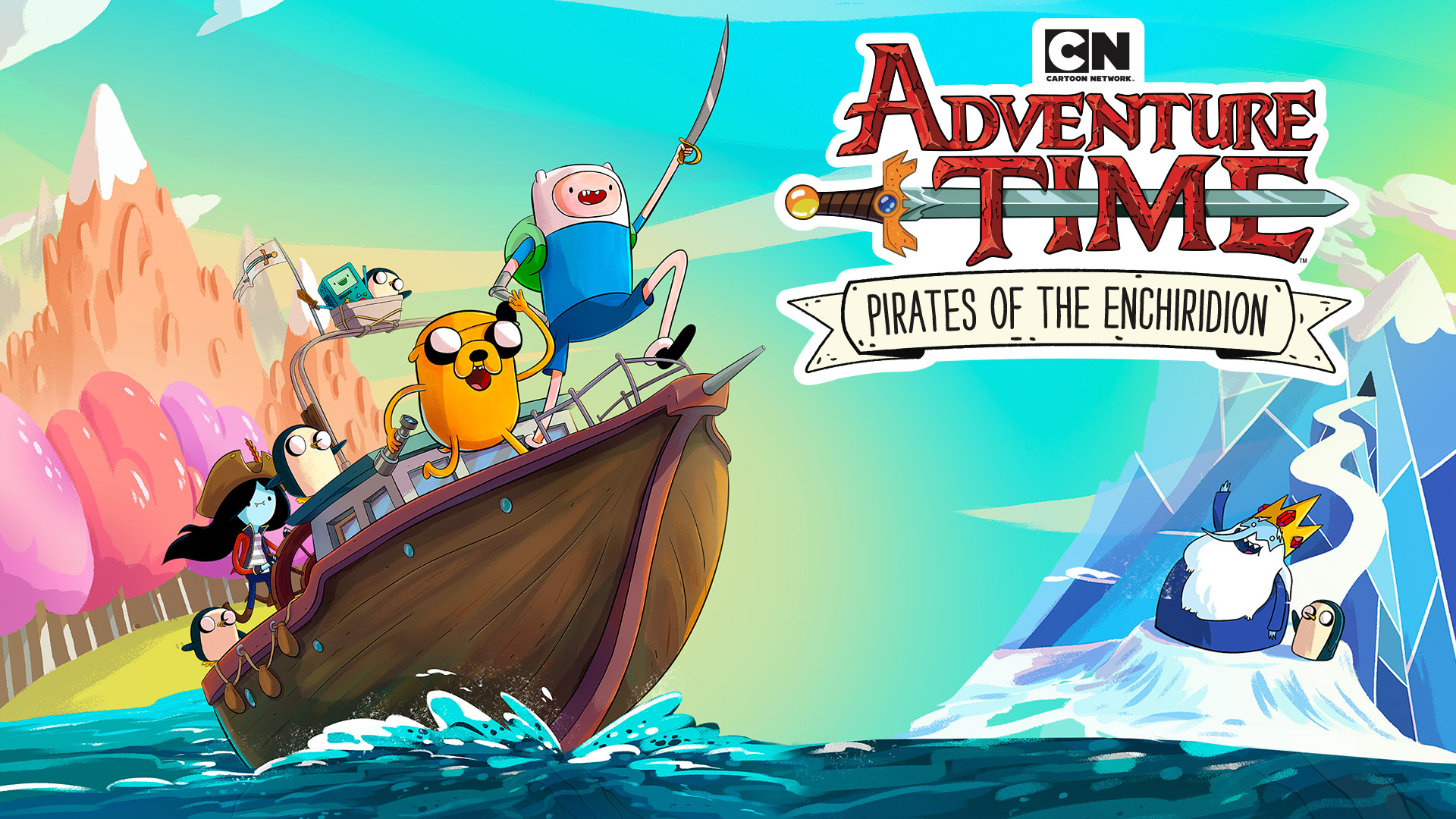 Game cover Adventure Time: Pirates of the Enchiridion