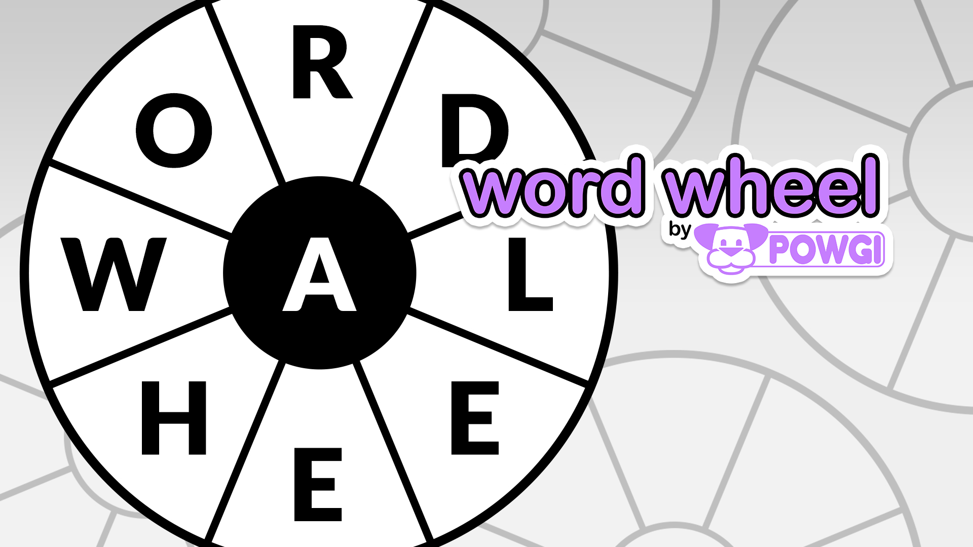 Game cover: Word Wheel by Powgi