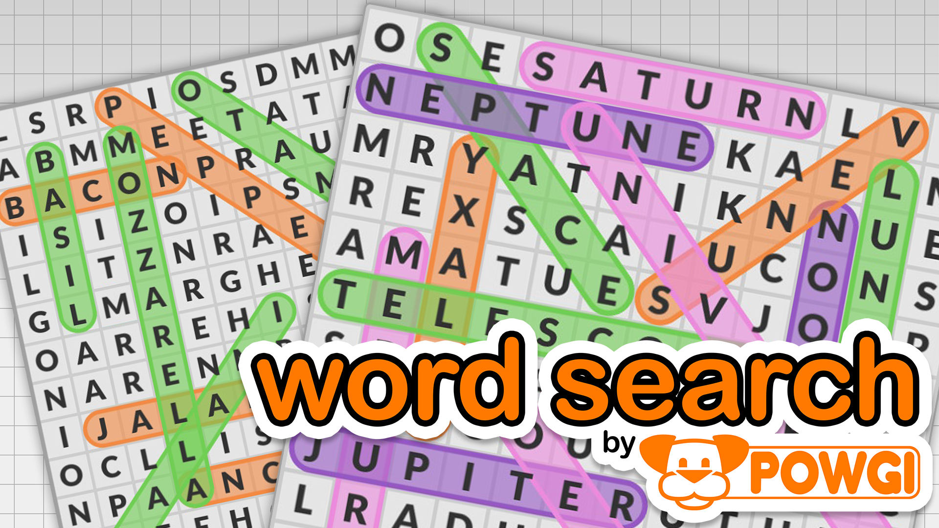 Game cover: Word Search by Powgi