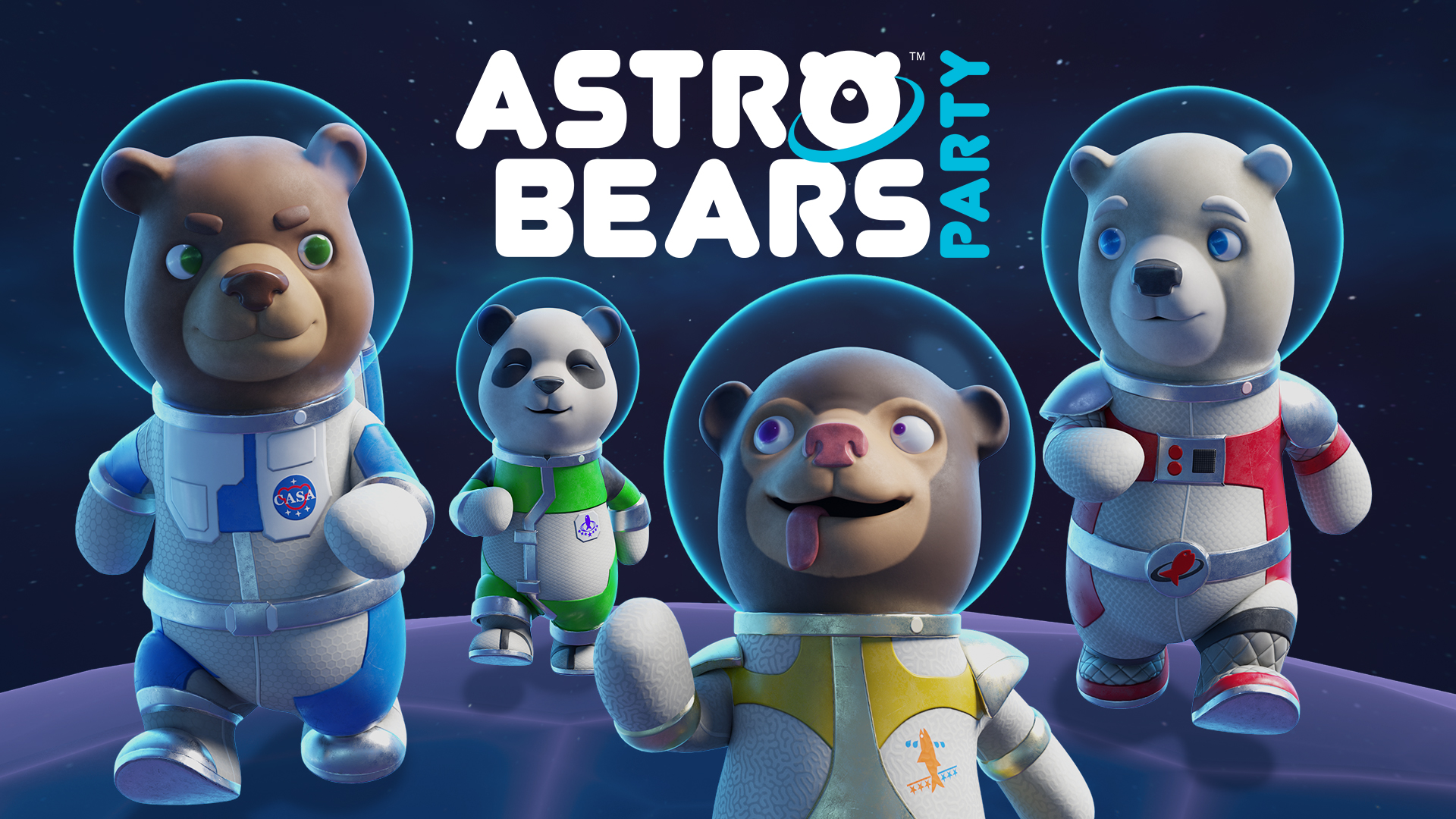 Game cover: Astro Bears Party
