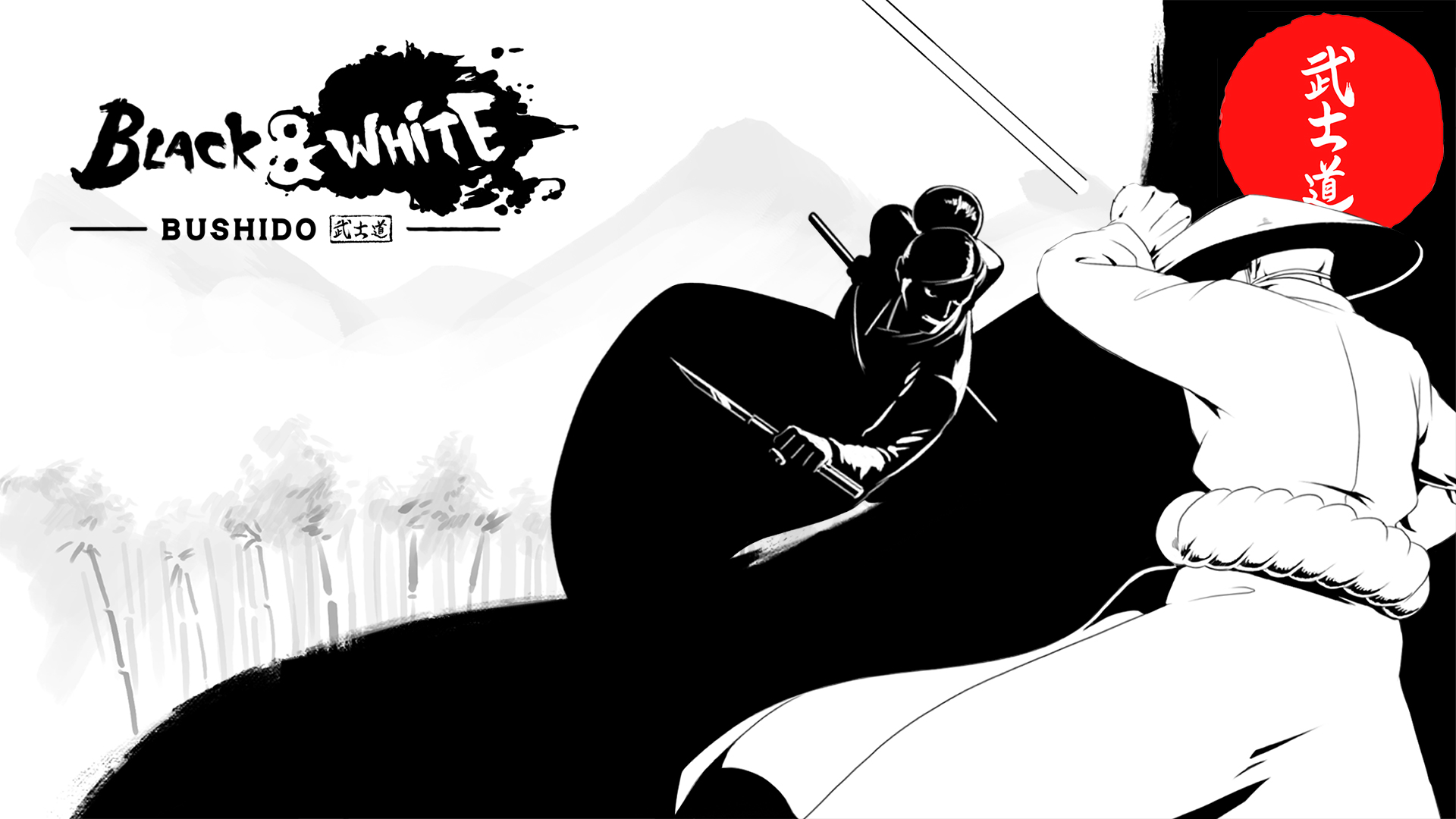 Black & White Bushido is a 4-Player 2D Brawler Coming to Xbox One