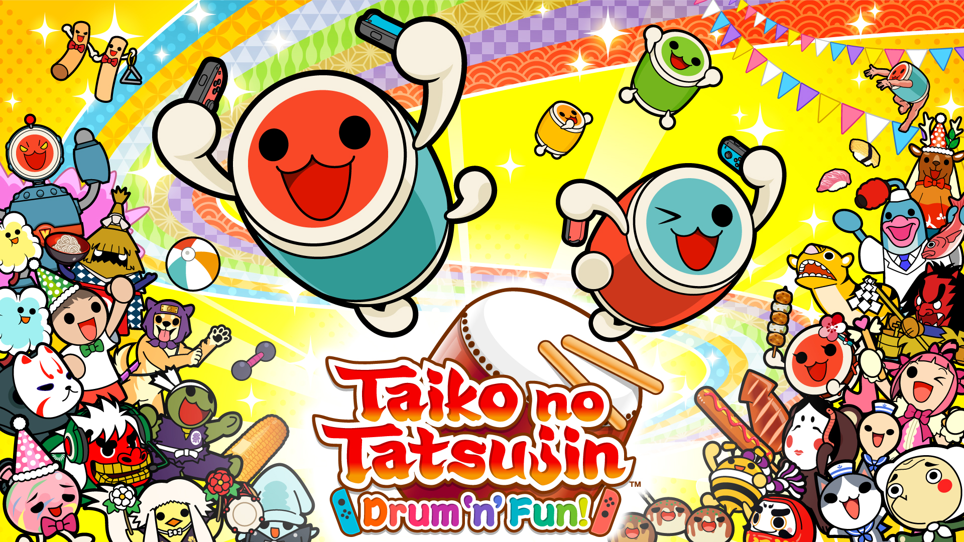 Game cover: Taiko no Tatsujin: Drum 'n' Fun!