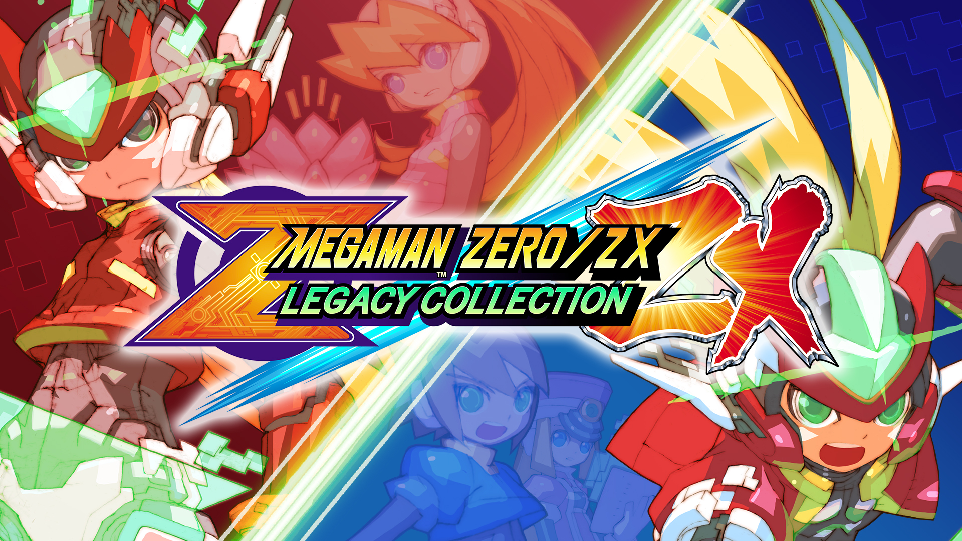 Game cover: Mega Man Zero/ZX: Legacy Collection