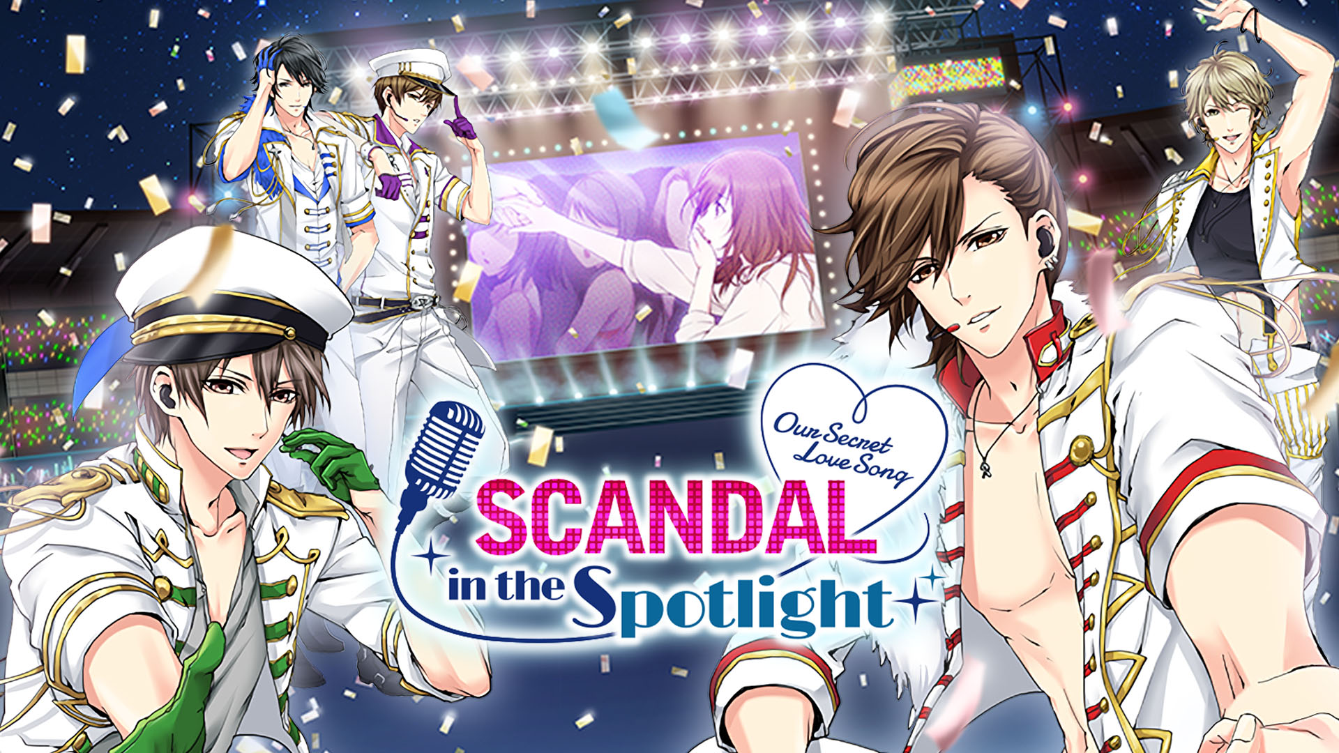 Game cover: Scandal in the Spotlight