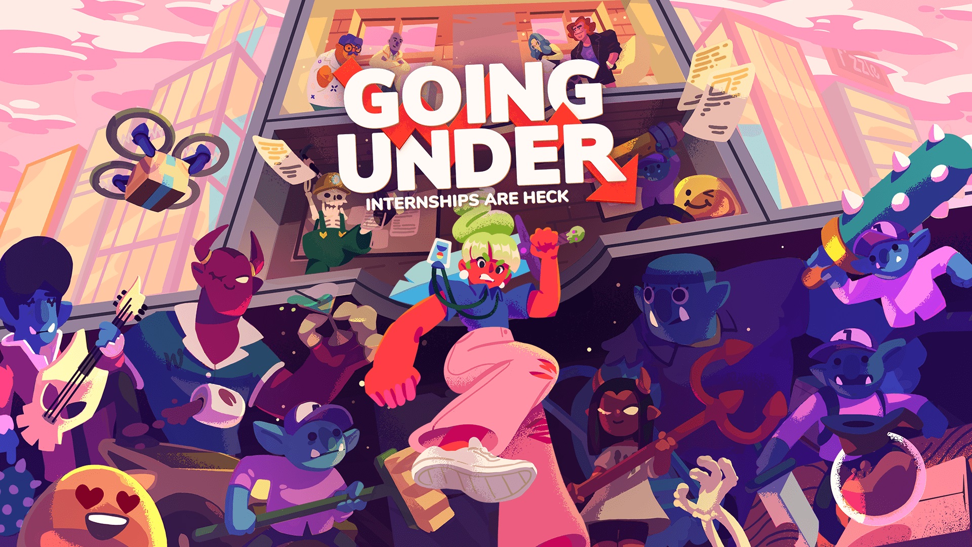 Game cover Going Under